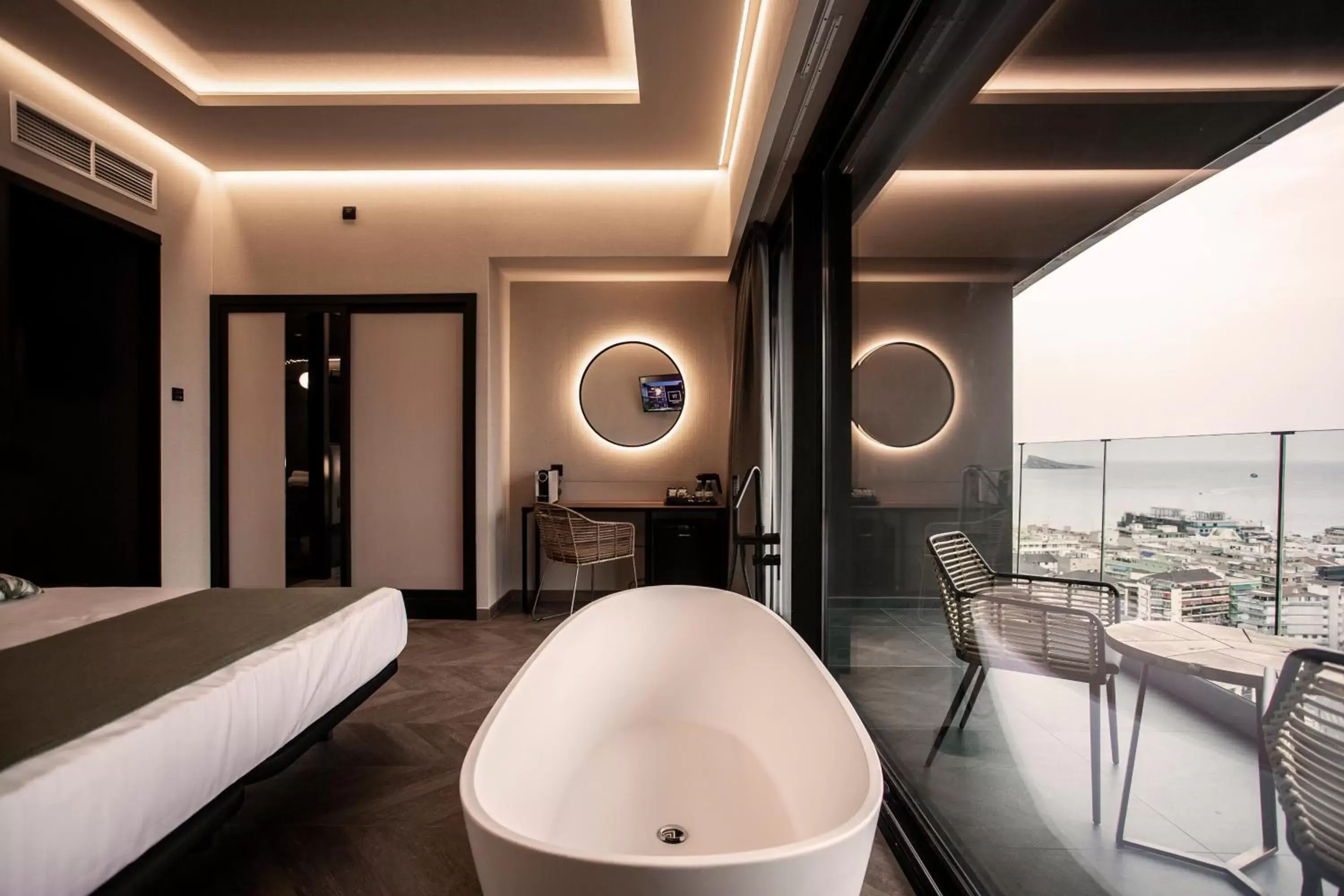 Sea view, Bathroom in Hotel Primavera Park
