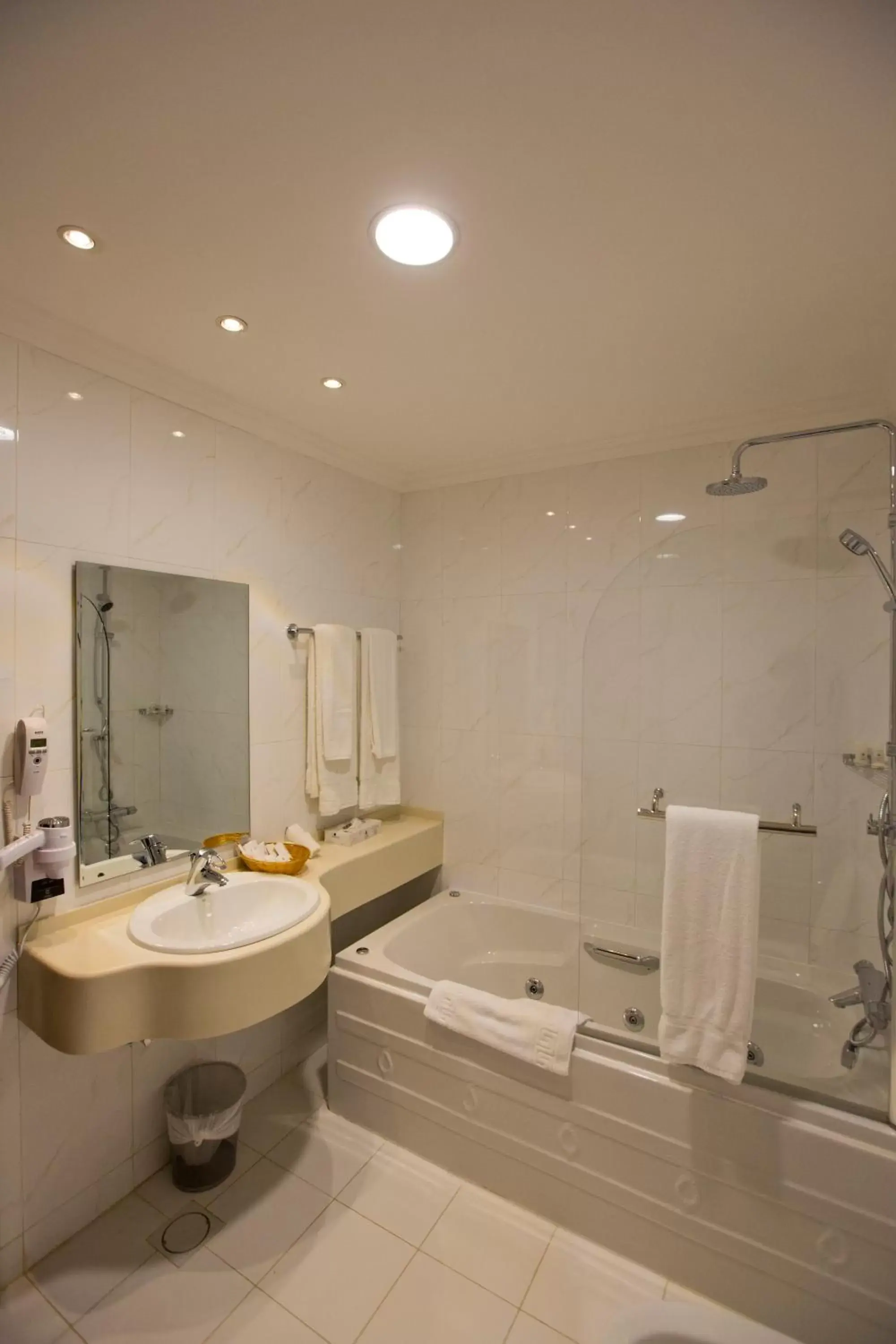 Property building, Bathroom in Amman International Hotel