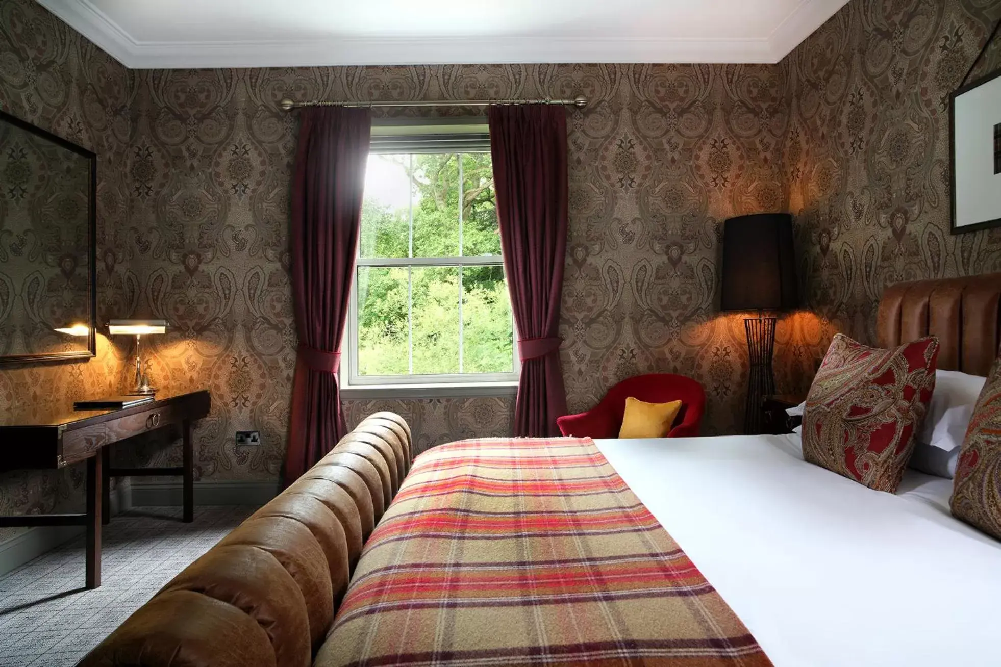 Bed in Cameron House on Loch Lomond