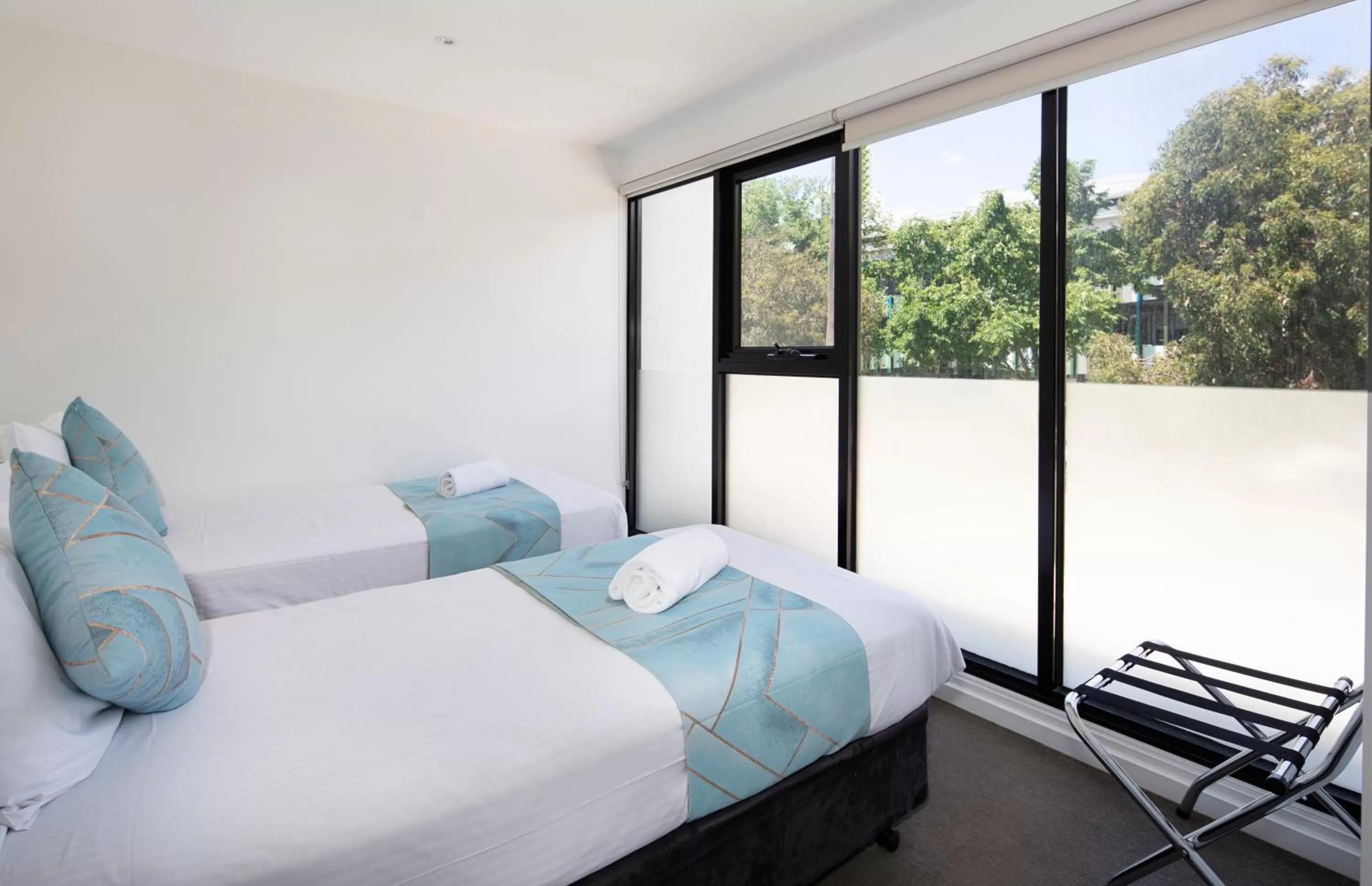 Bed in RNR Serviced Apartments North Melbourne