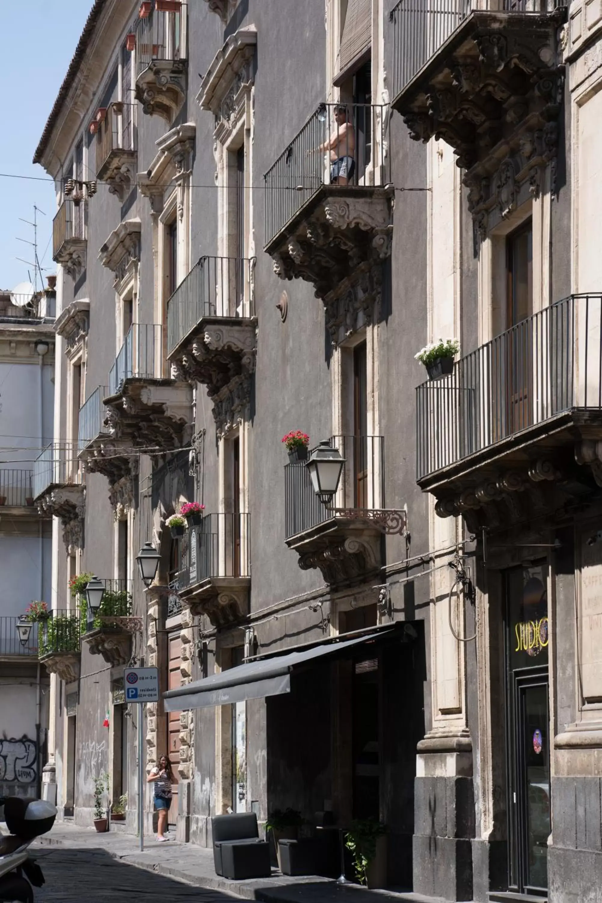 Facade/entrance, Nearby Landmark in B&B Palazzo Tornabene