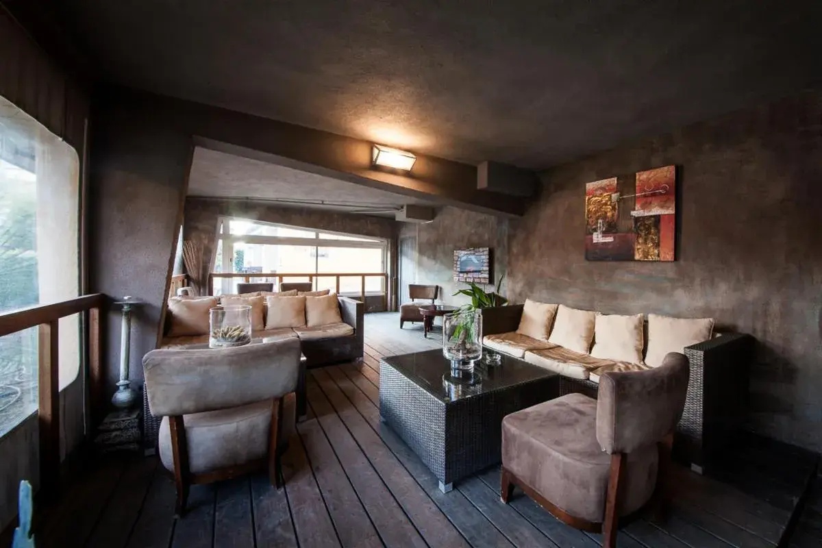 Living room, Seating Area in Hotel SPA Plage St Jean