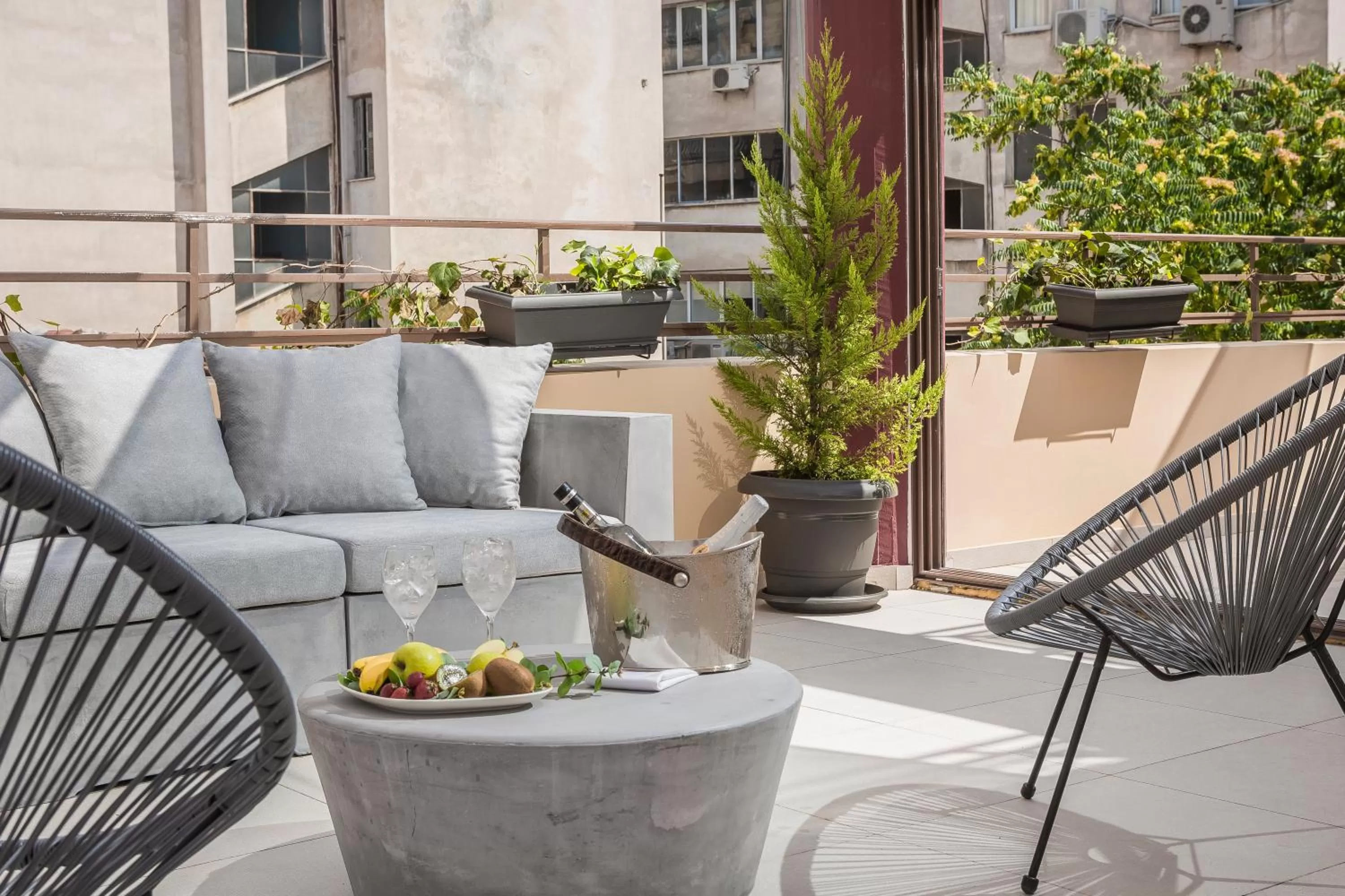 Food close-up in Royalty Hotel Athens