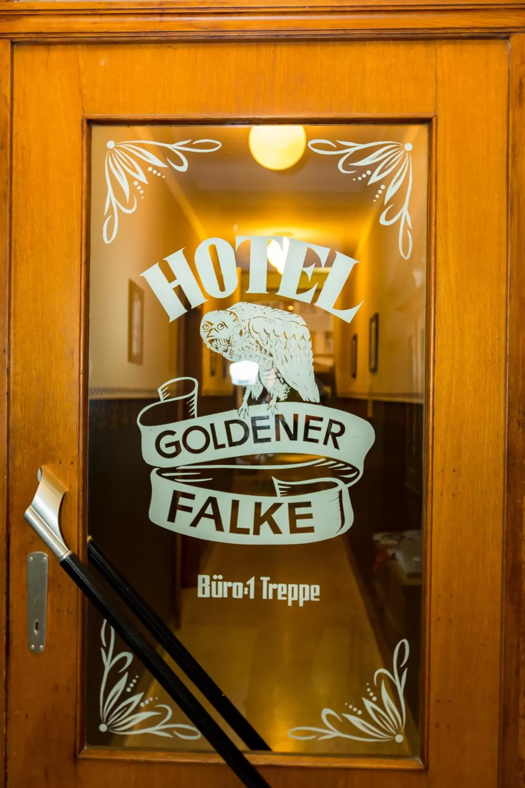 Property logo or sign in Hotel Goldener Falke