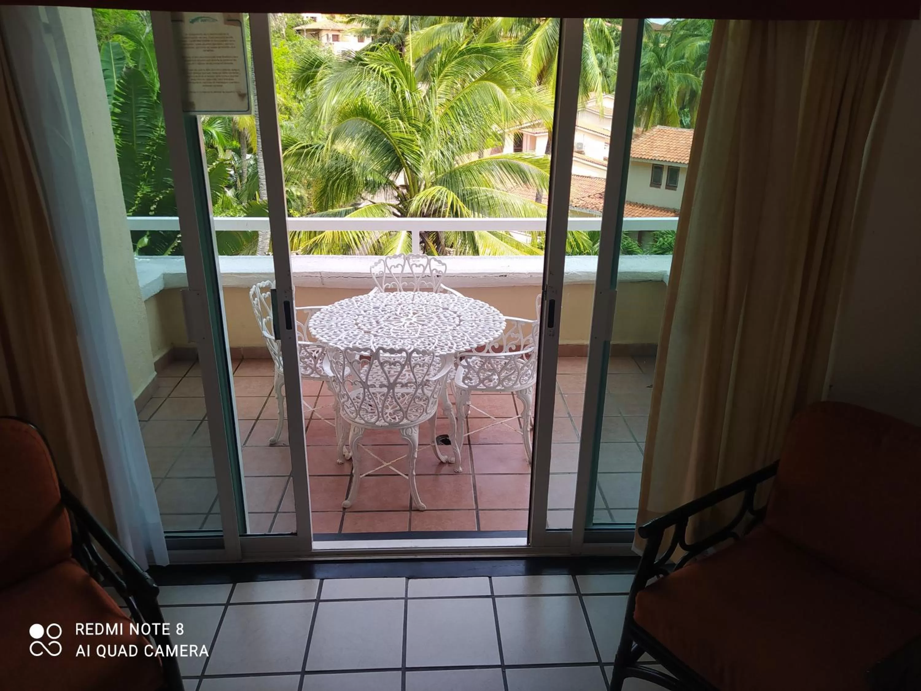Balcony/Terrace in Villas del Palmar Manzanillo with Beach Club