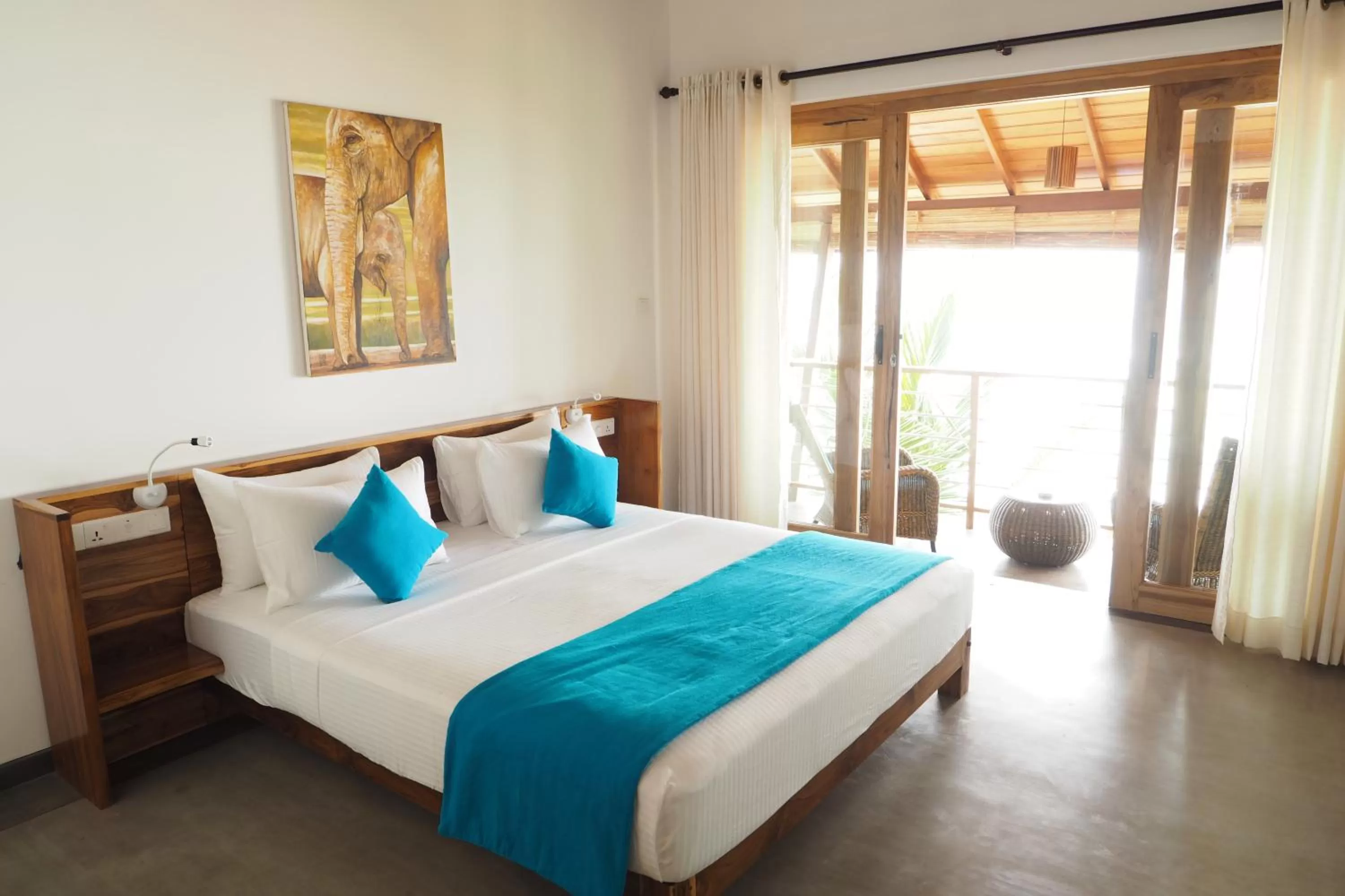 Balcony/Terrace, Bed in The Seascape