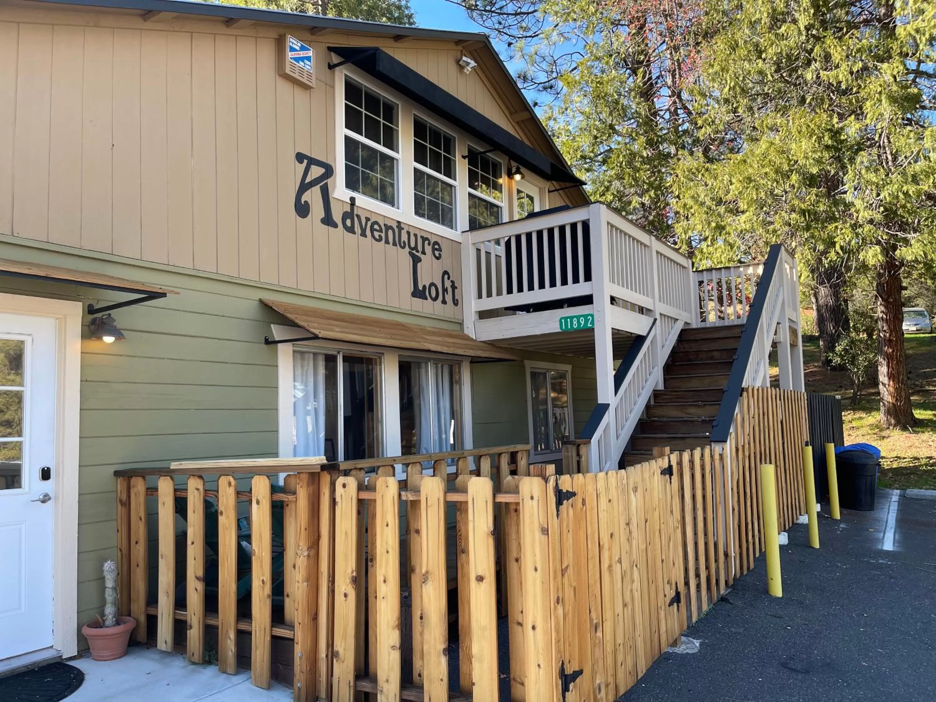 Patio in Yosemite Basecamp