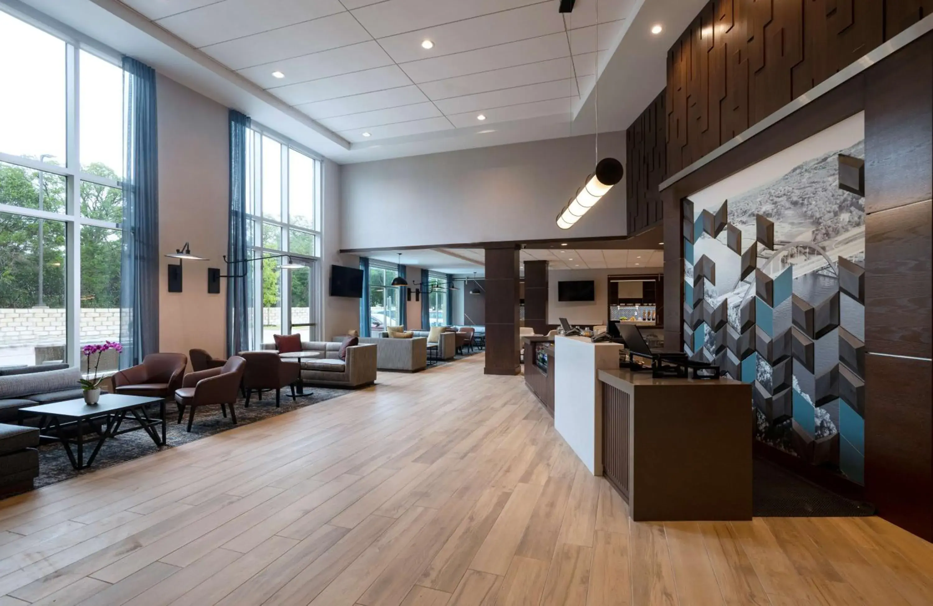 Lobby or reception, Restaurant/Places to Eat in Hyatt Place Austin Lake Travis/Four Points