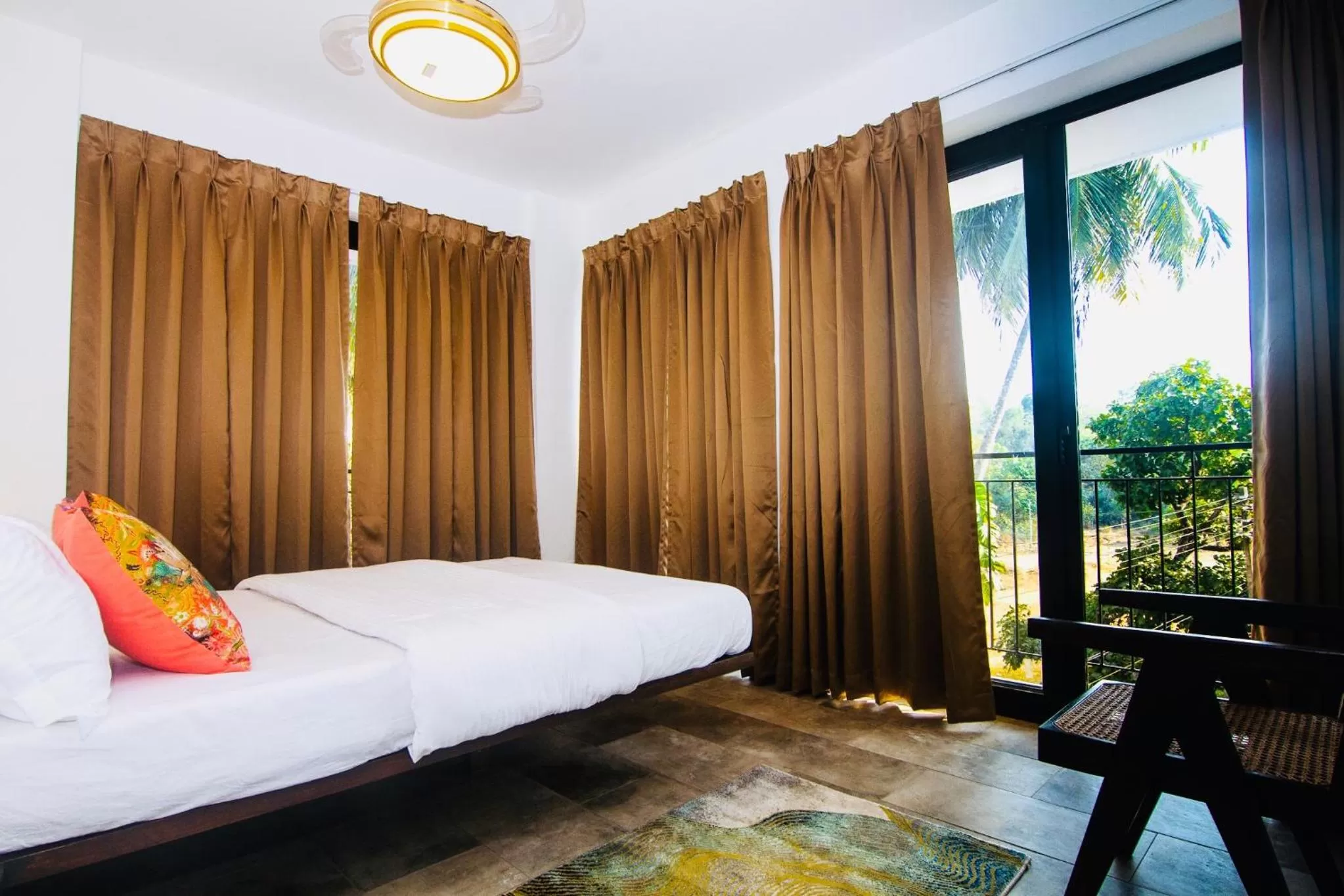 Bed in HALF Hotel, Calangute