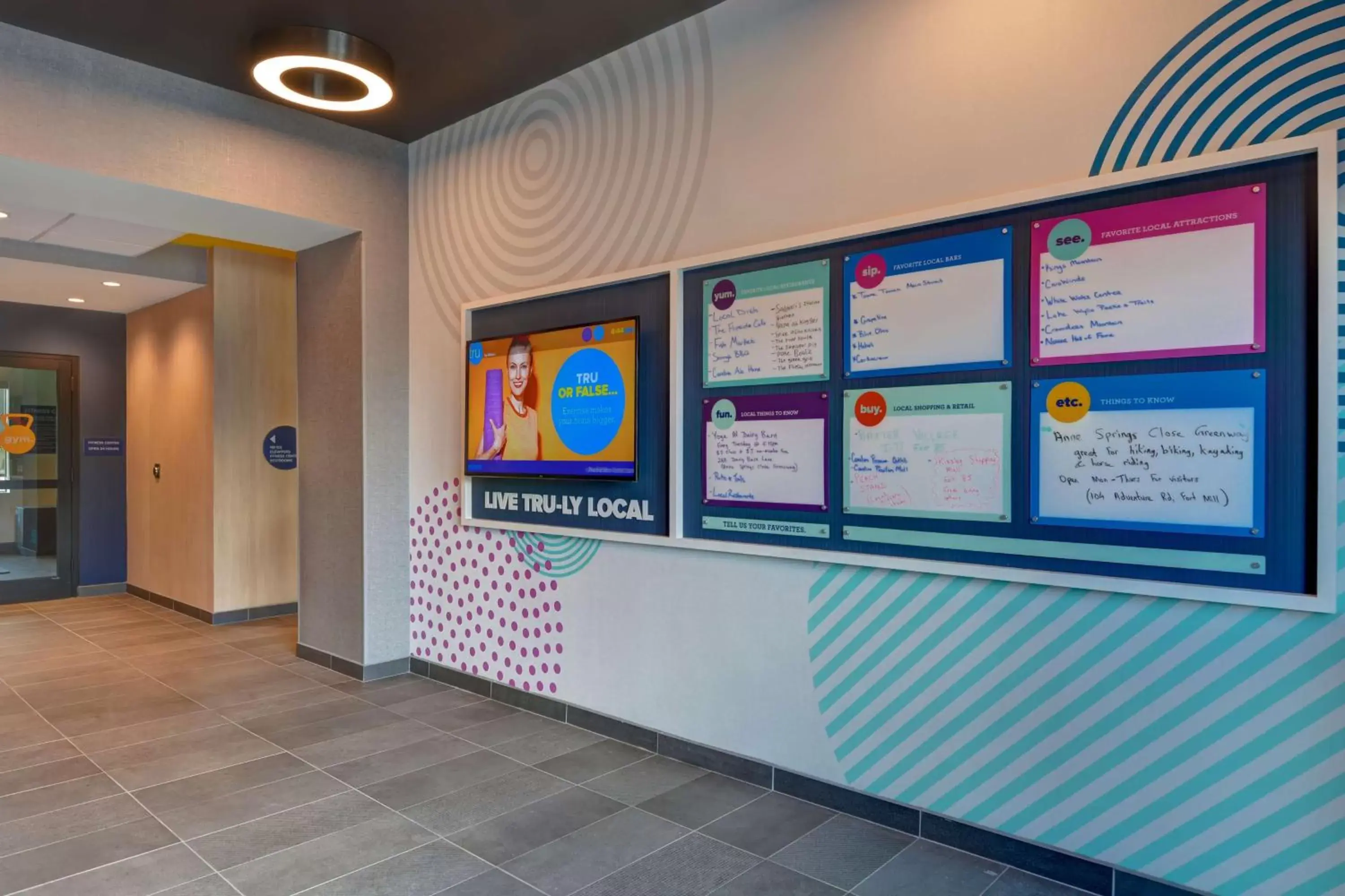 Lobby or reception in Tru By Hilton Fort Mill, Sc Lobby or reception in Tru By Hilton Fort Mill, Sc