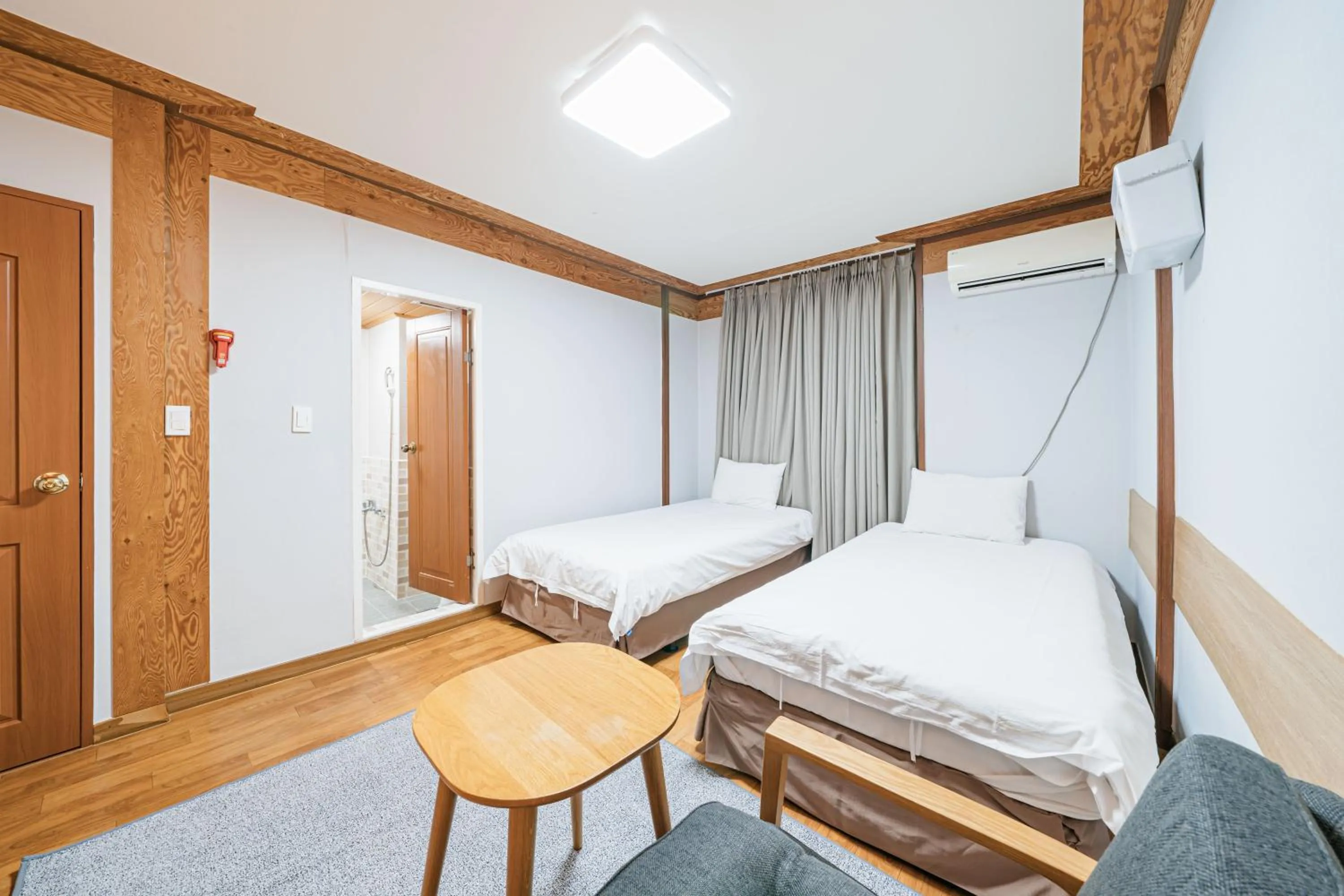 Bed in Jeju Miracle Hotel