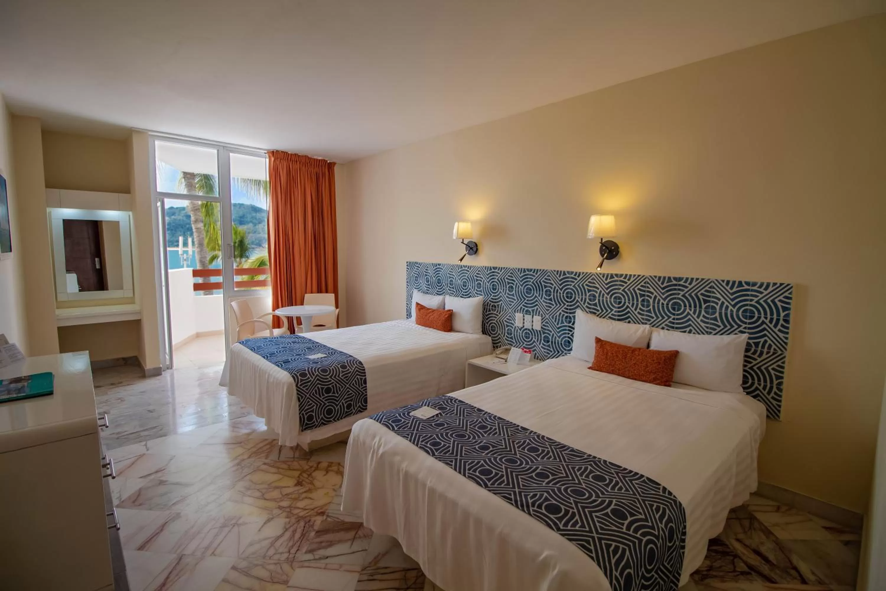 Double Room with Sea View - single occupancy in Oceano Palace