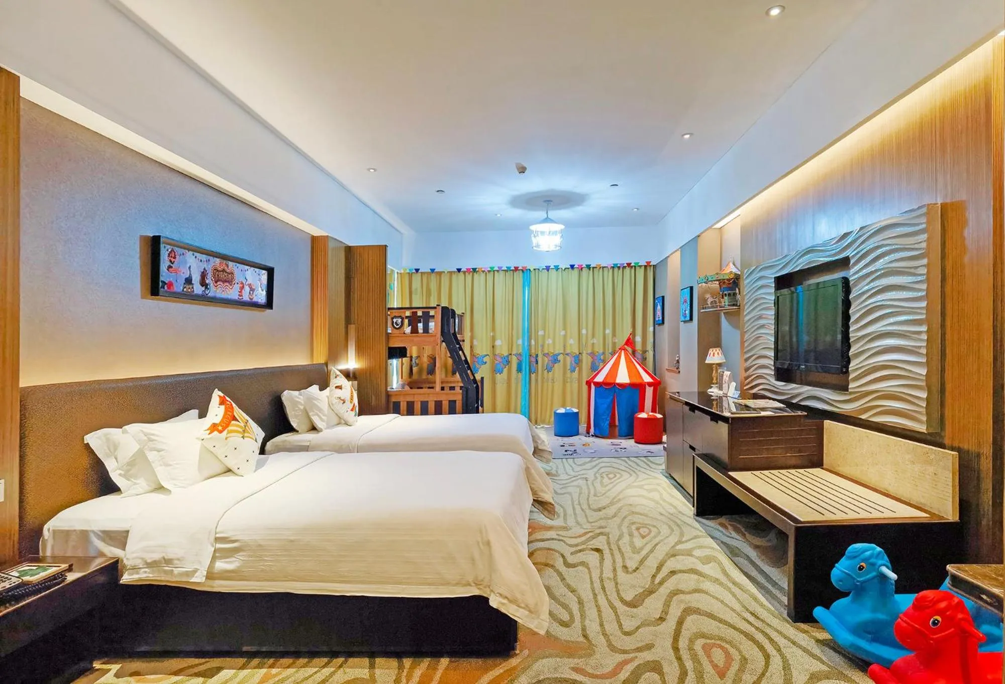 children, Bed in Mission Hills Hotel Resorts Dongguan