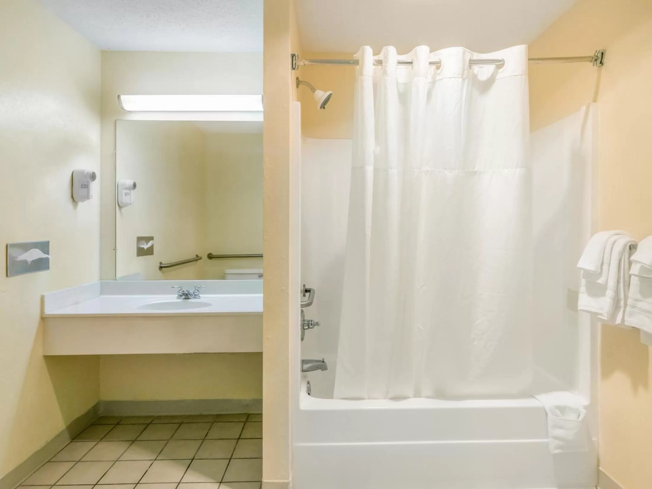 Bathroom in Americas Best Value Inn - Clayton