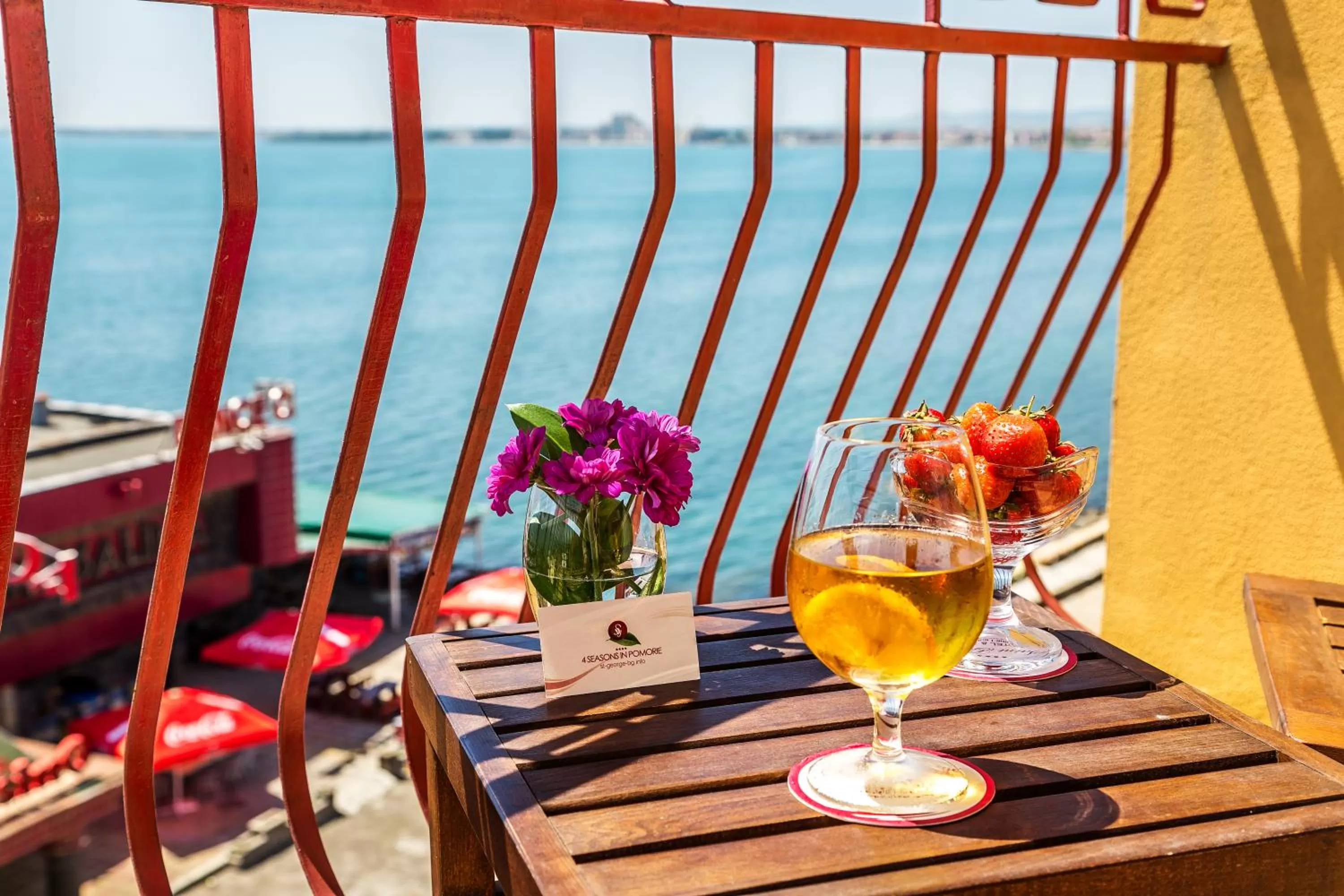 Sea view in Saint George Hotel & Medical Spa