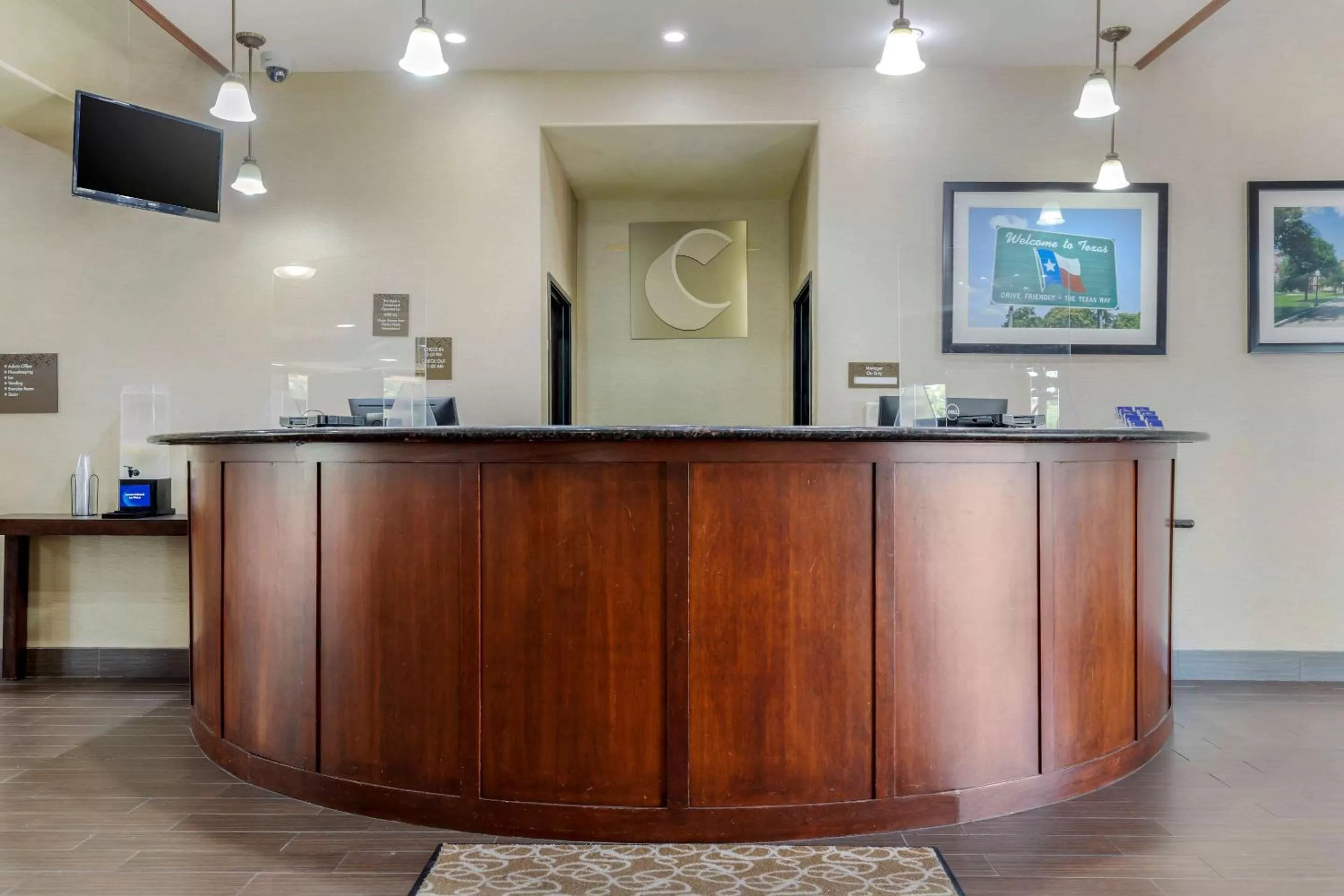Lobby or reception in Comfort Suites Pflugerville - Austin North