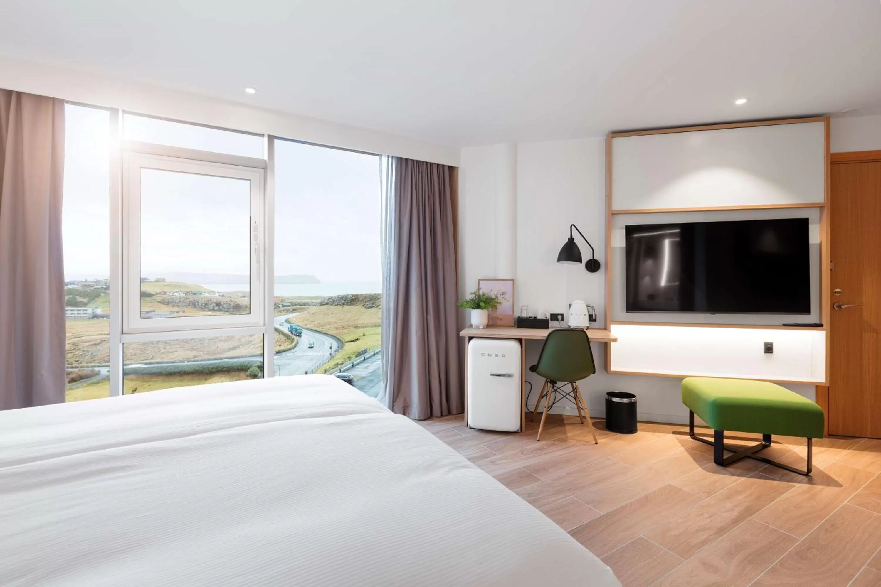 Bedroom, Bed in Hilton Garden Inn Faroe Islands