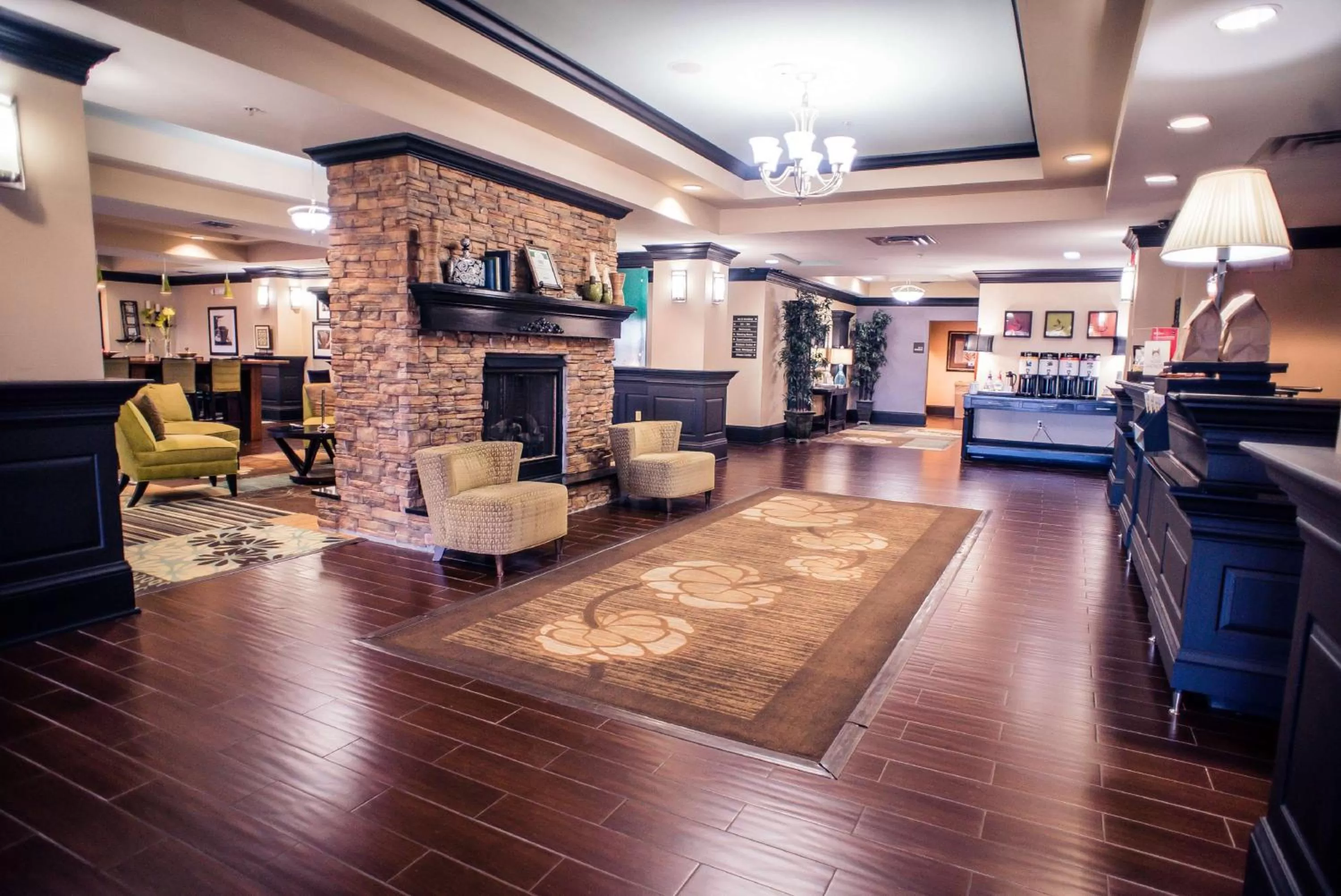 Lobby or reception in Hampton Inn - Monticello