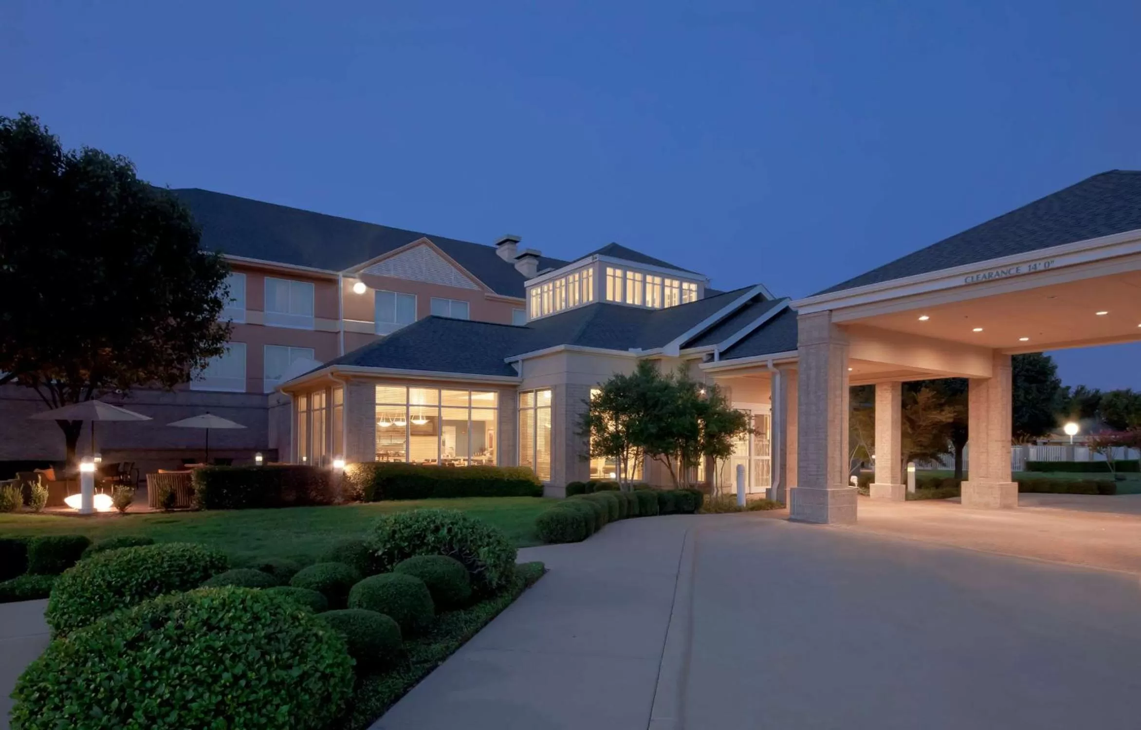 Property building in Hilton Garden Inn Fort Worth/Fossil Creek