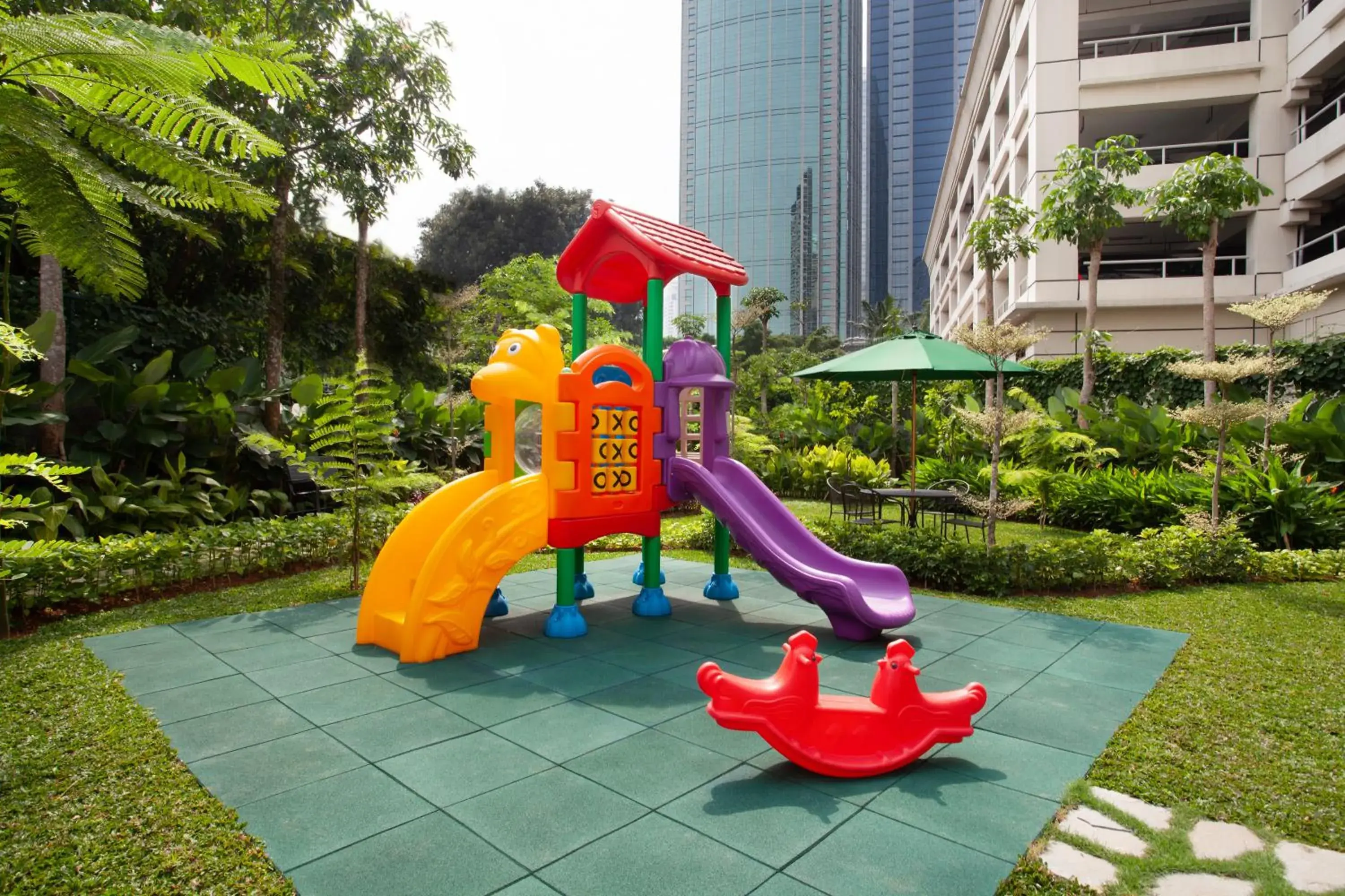 Children play ground in Somerset Sudirman Jakarta