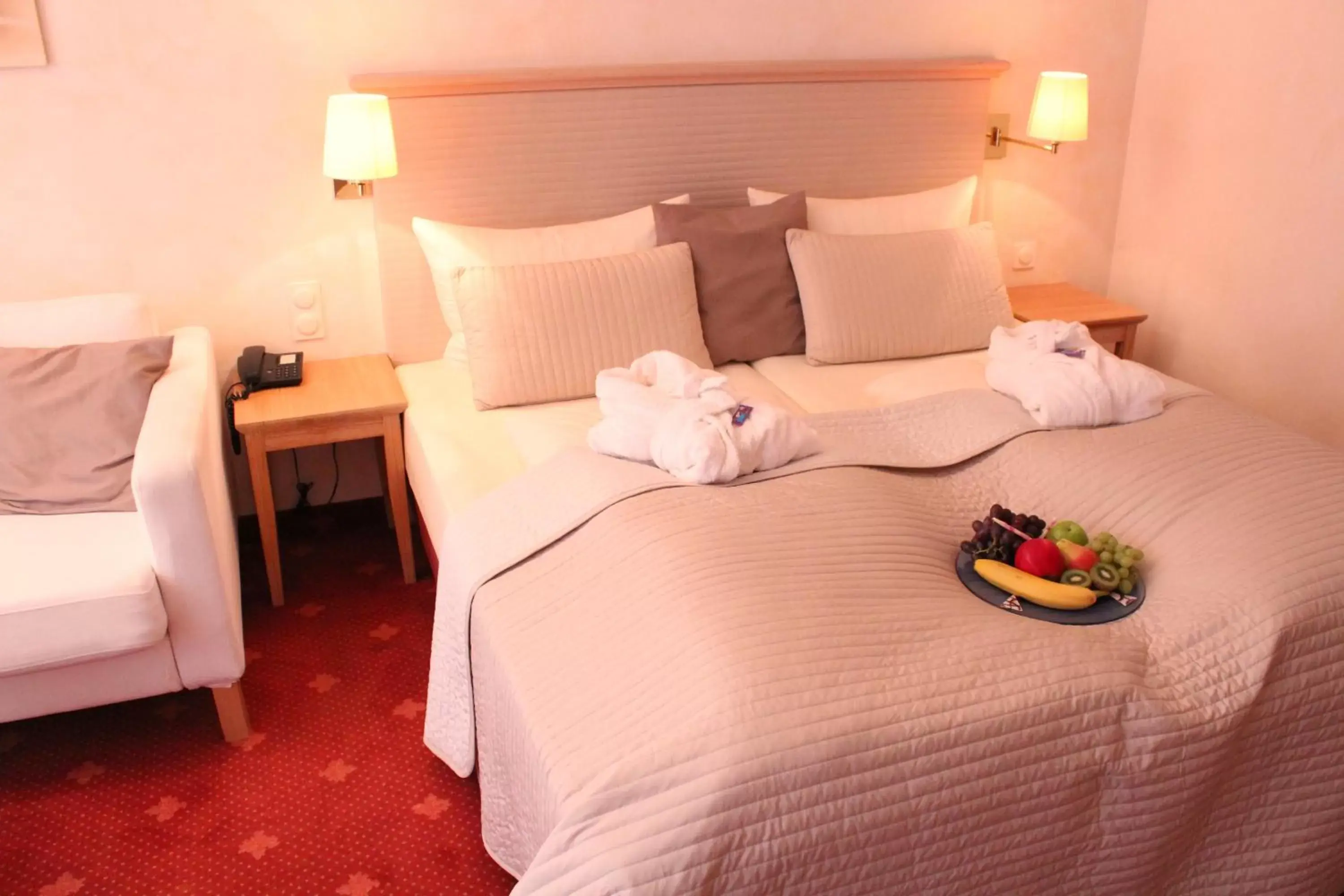 Comfort Double Room with Balcony in Hotel Villa Gropius