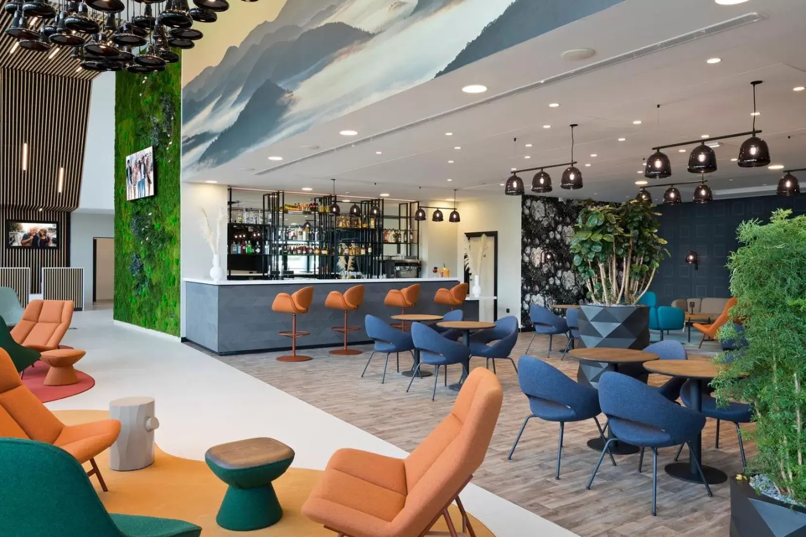 Lobby or reception, Lounge/Bar in Citadines Eurometropole Strasbourg