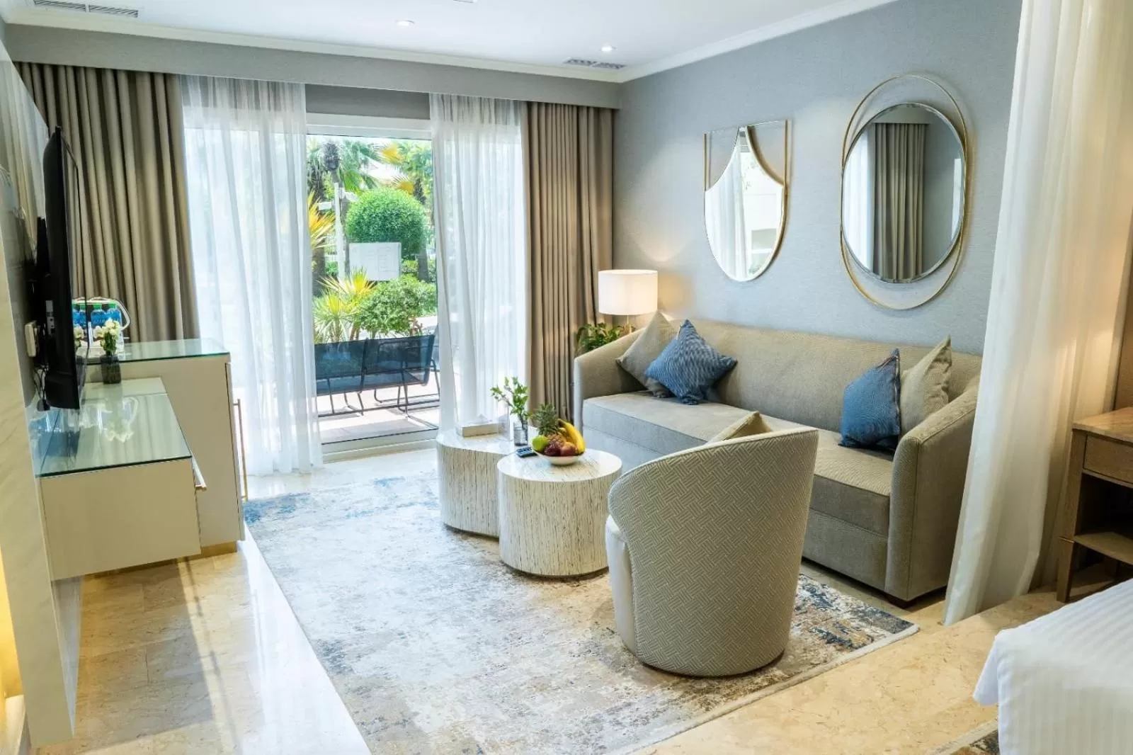 Living room in Argan Al Bidaa Hotel and Resort , Kuwait