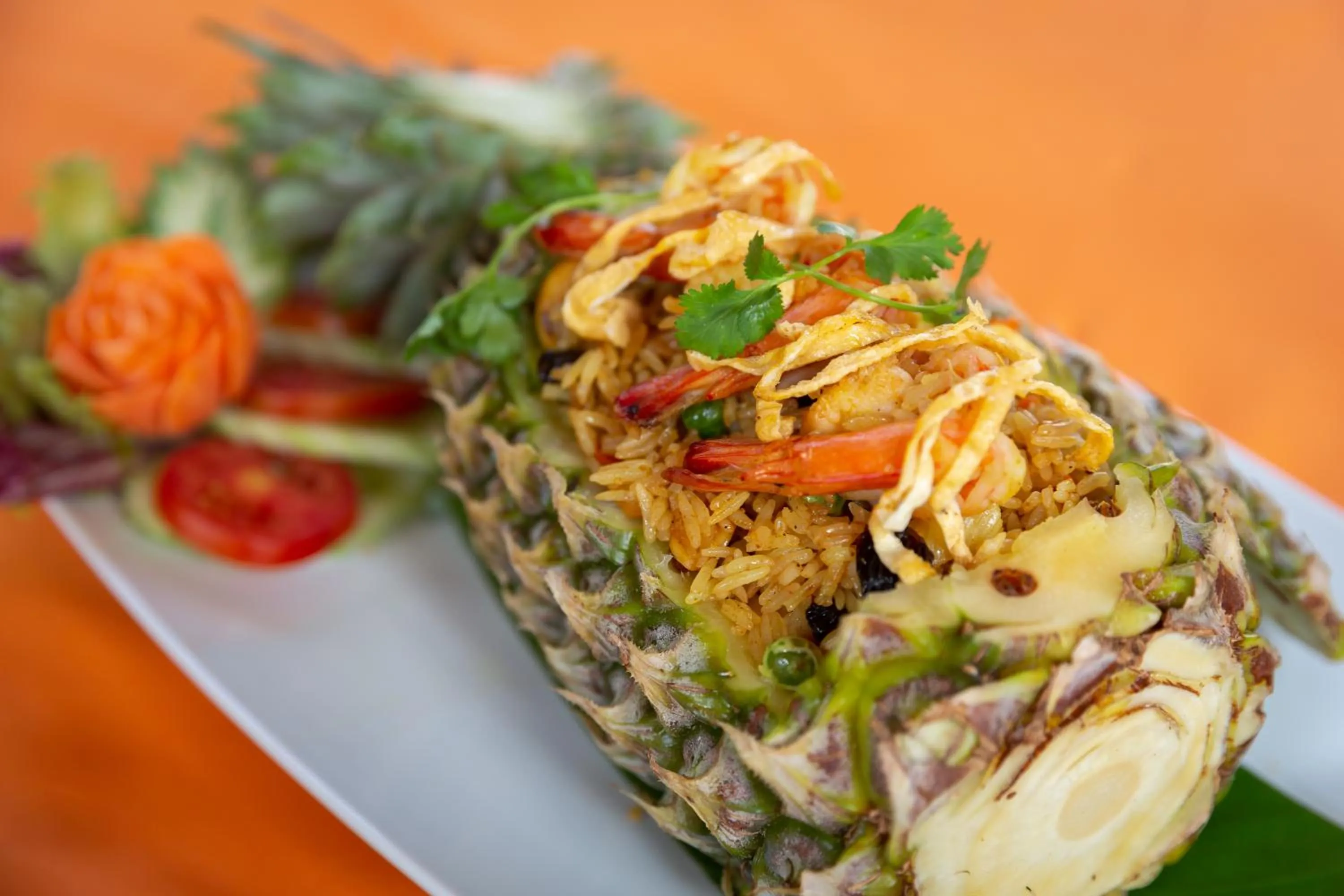 Food close-up in Patong Bay Hill