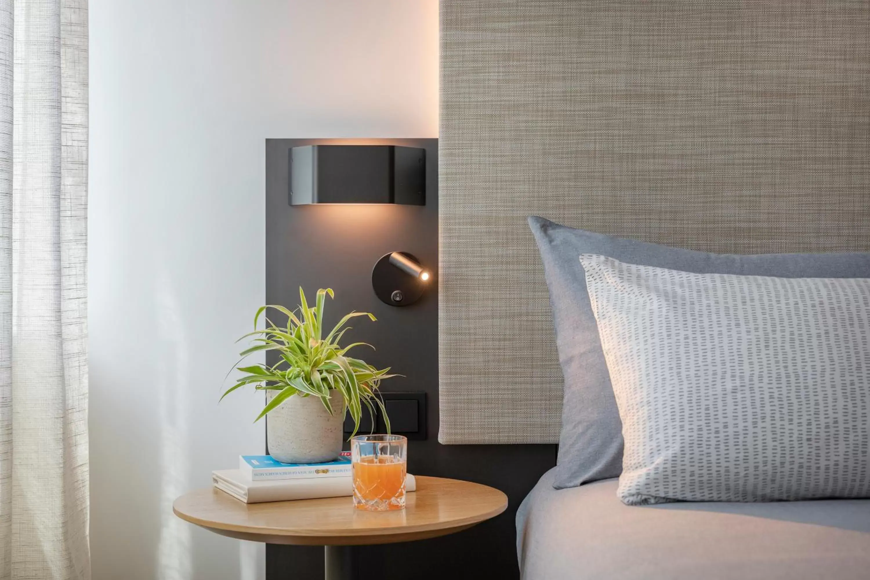 Bedroom in INNSiDE by Meliá Luxembourg Bedroom in INNSiDE by Meliá Luxembourg