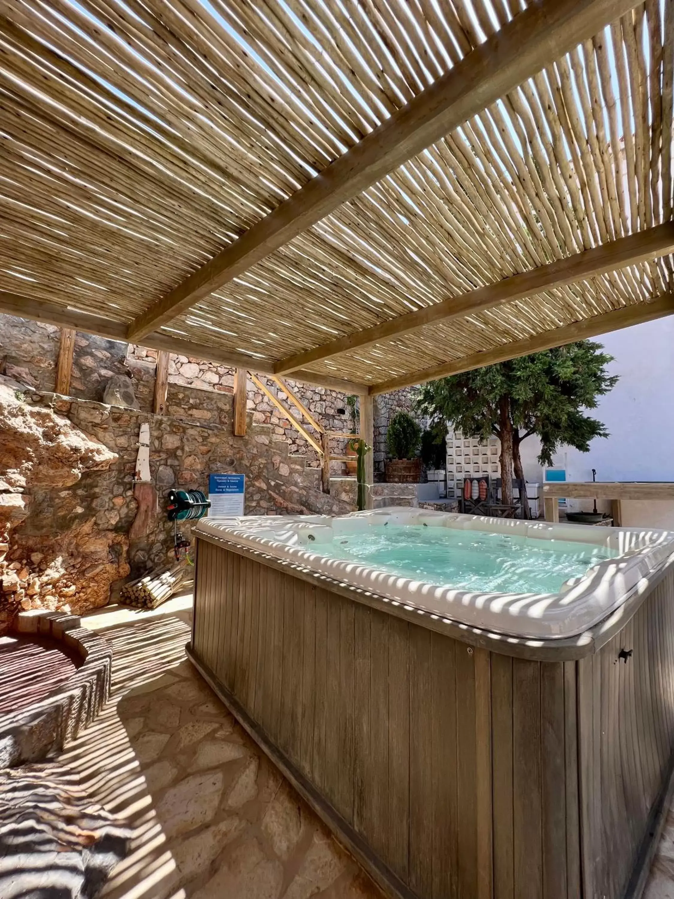 Patio, Swimming Pool in PortaDelMare deluxe suites