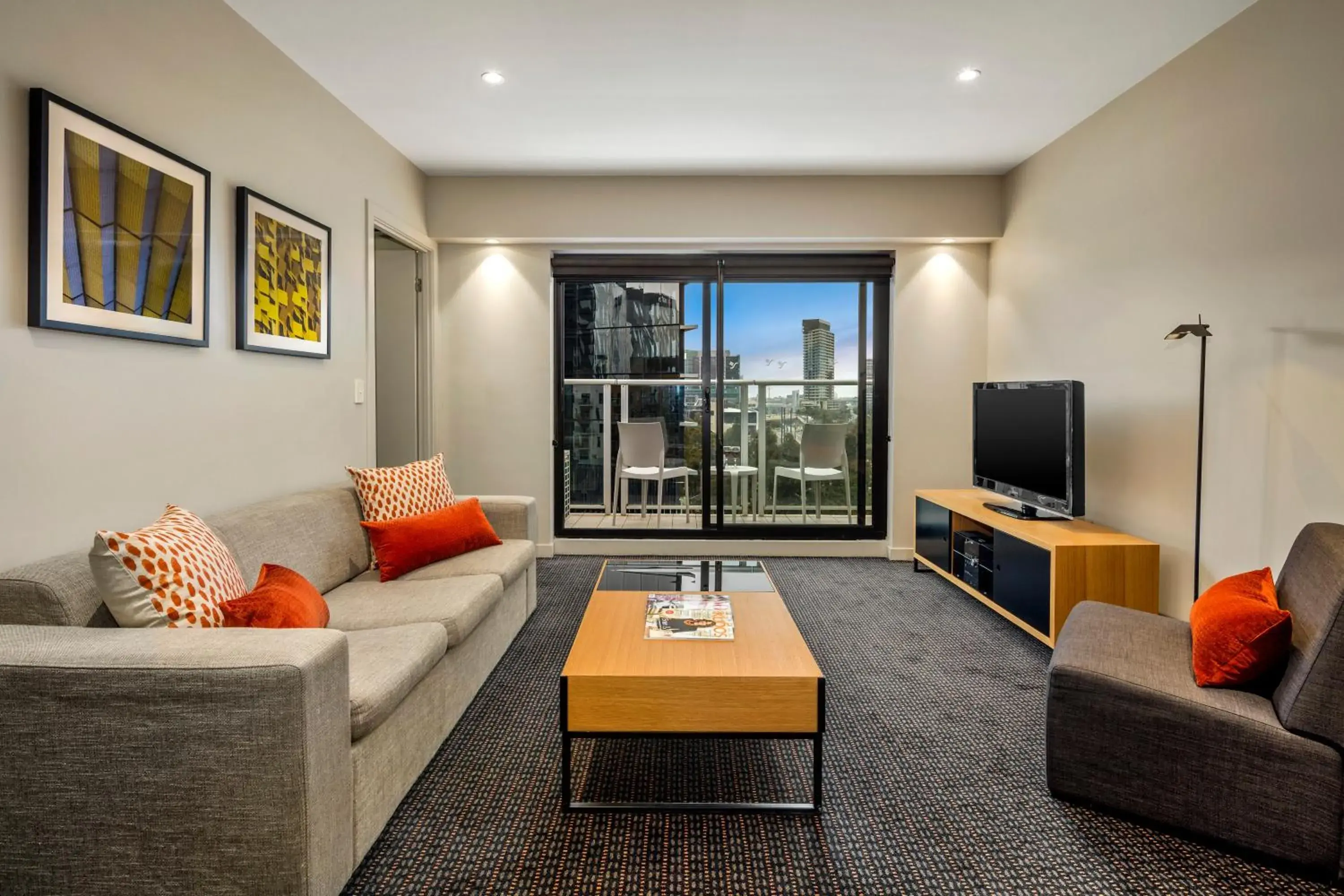 Balcony/Terrace, Seating Area in Quest Docklands