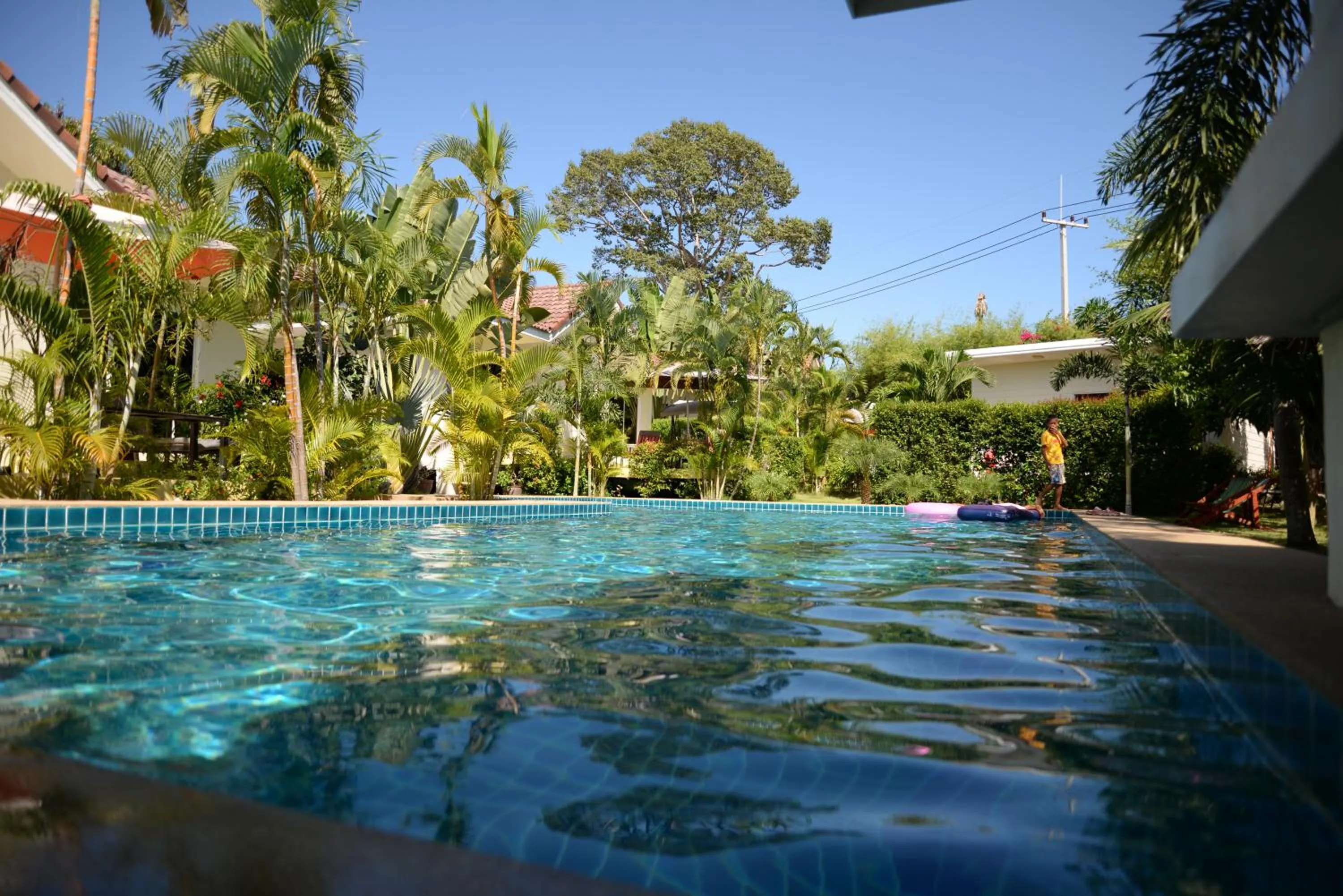 Swimming pool in Bangsaray Villa