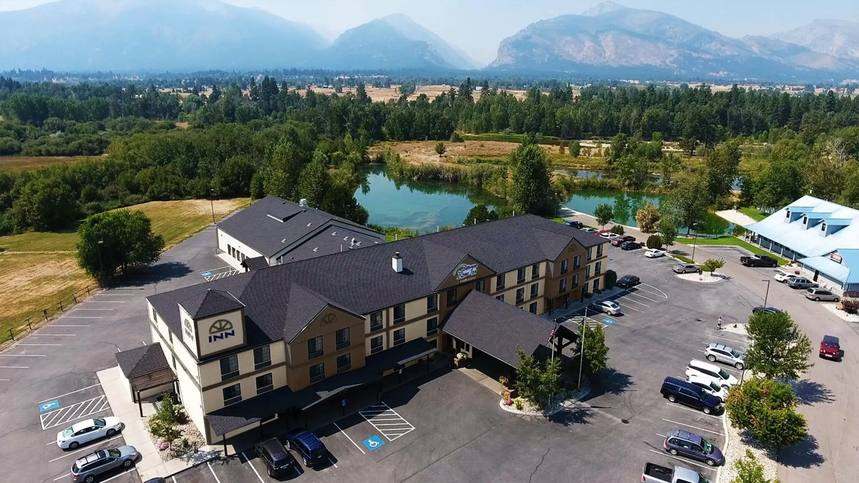 Bird's eye view, Bird's-eye View in Bitterroot River Inn and Conference Center