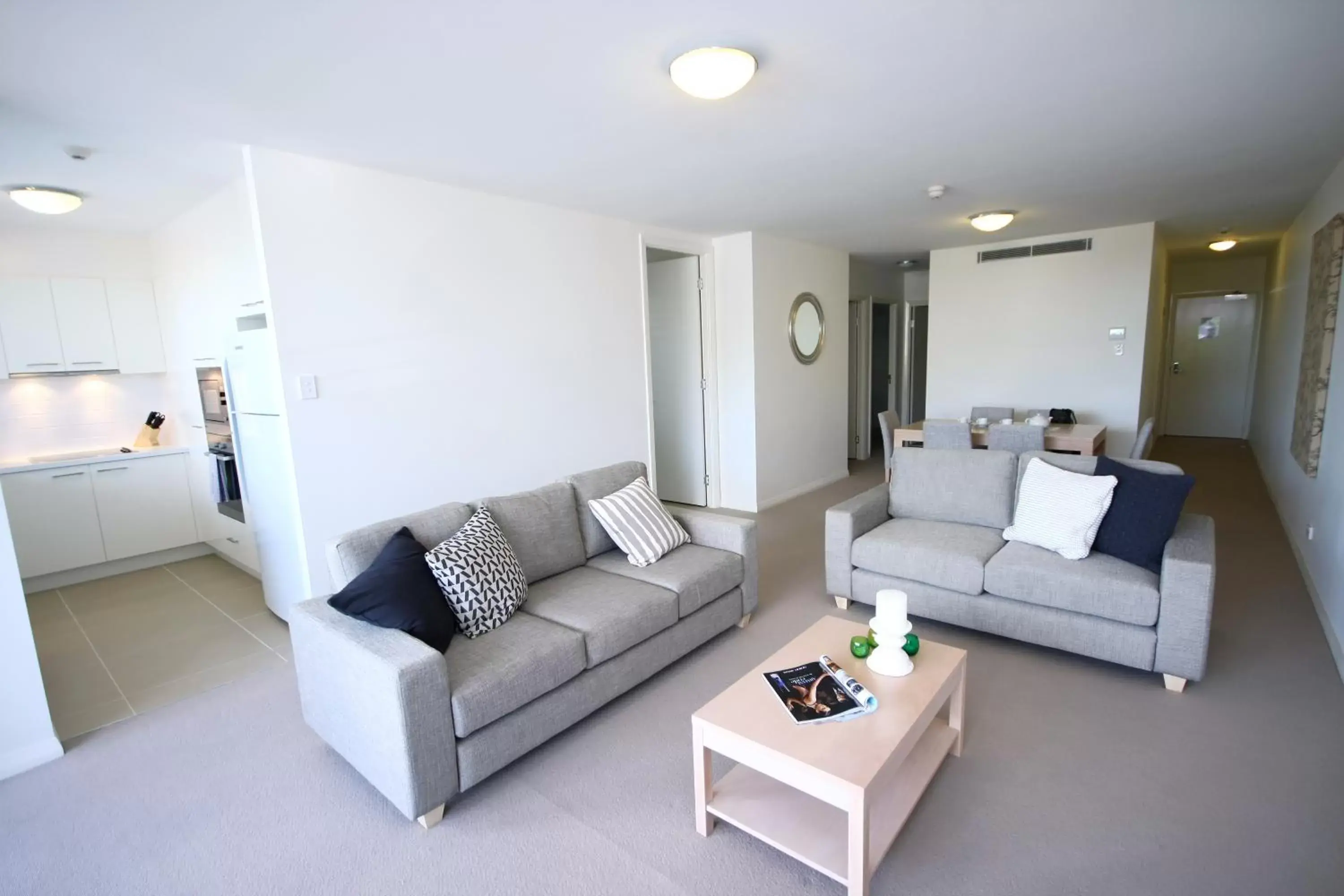 Communal lounge/ TV room, Seating Area in Domain Serviced Apartments
