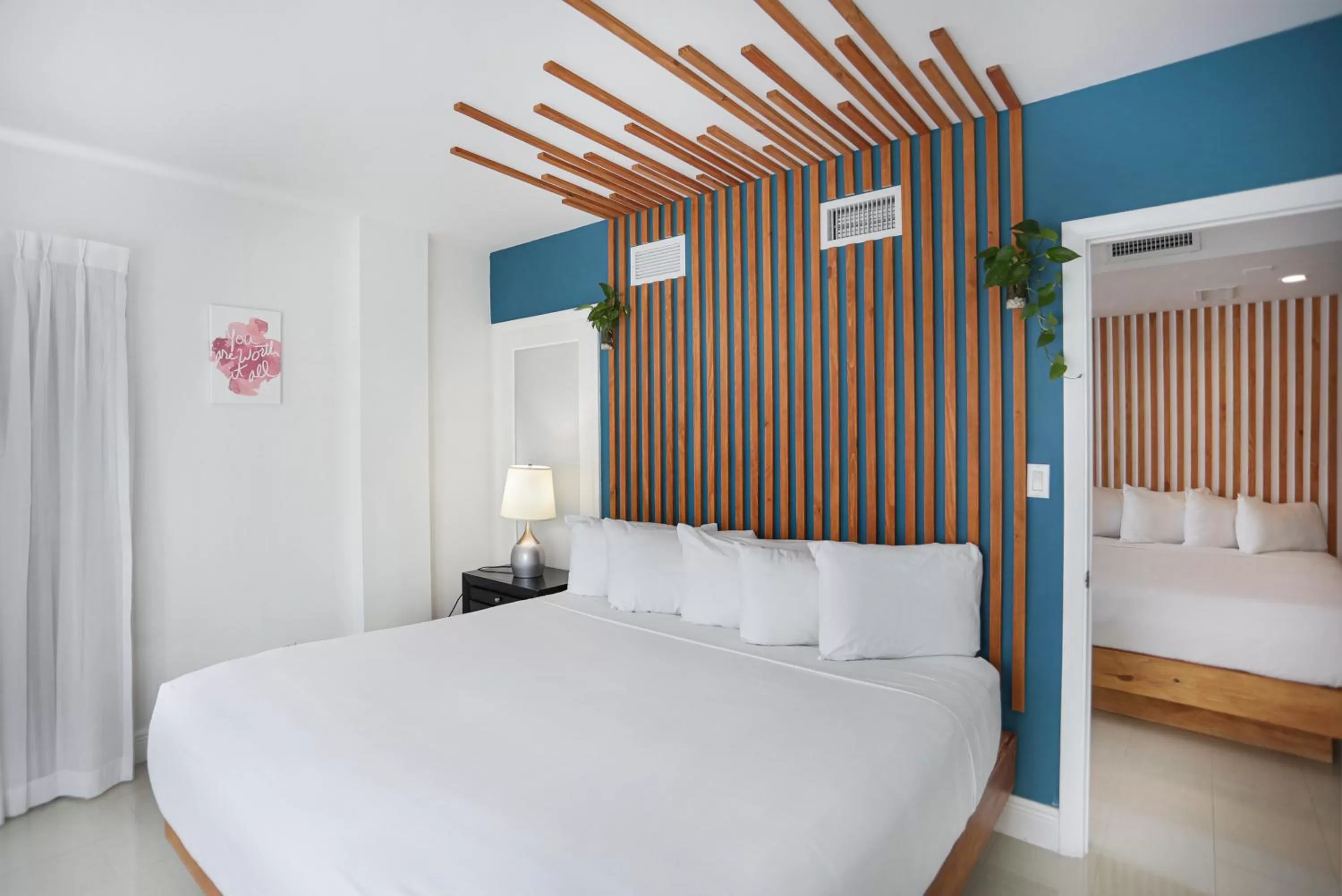 Bed in Hotel Belleza