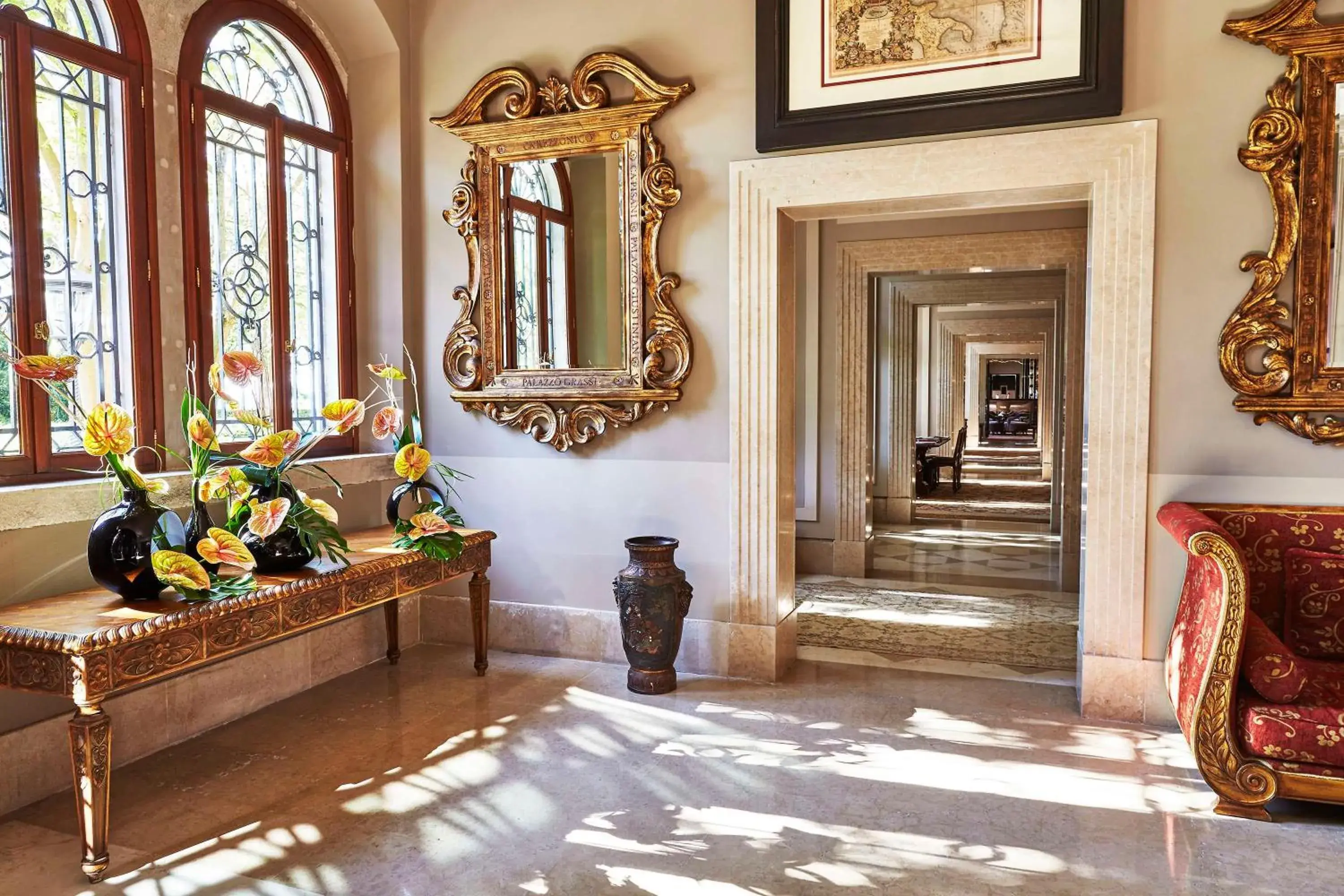 Lobby or reception in San Clemente Palace Kempinski