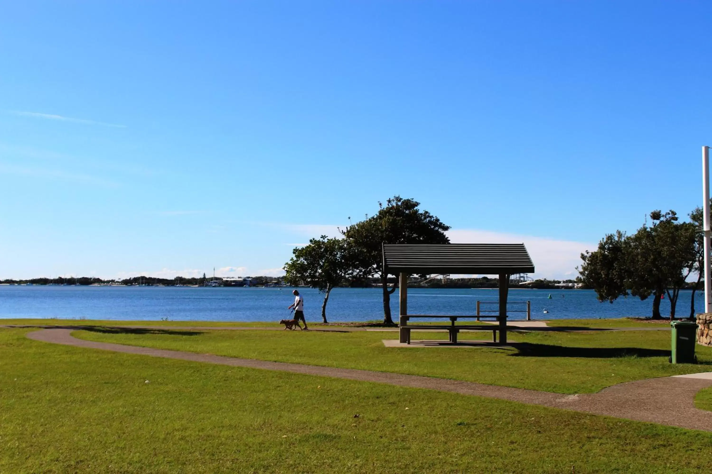 Natural landscape in Crystal Bay On The Broadwater