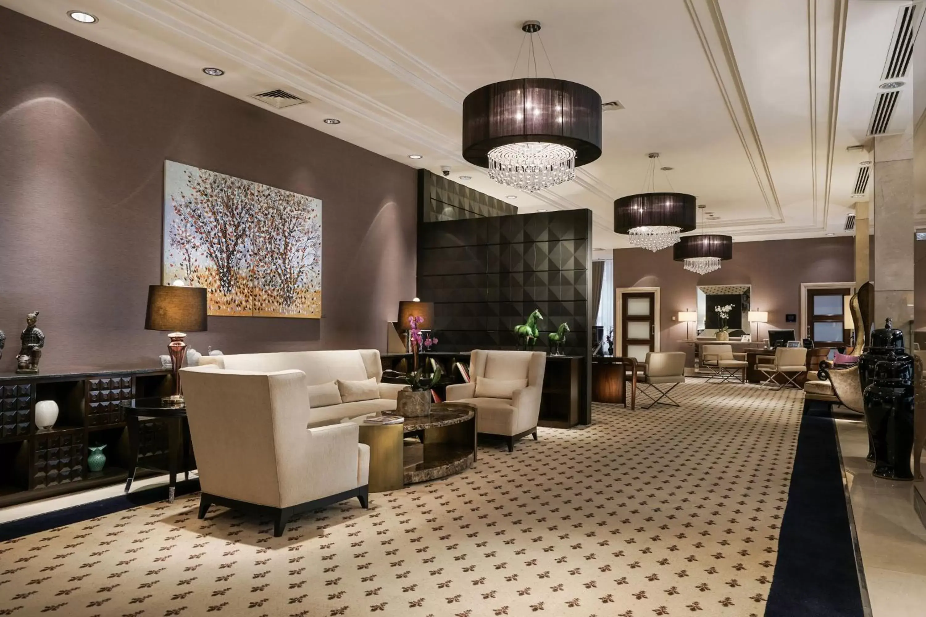 Lobby or reception, Lobby/Reception in Lugal, A Luxury Collection Hotel