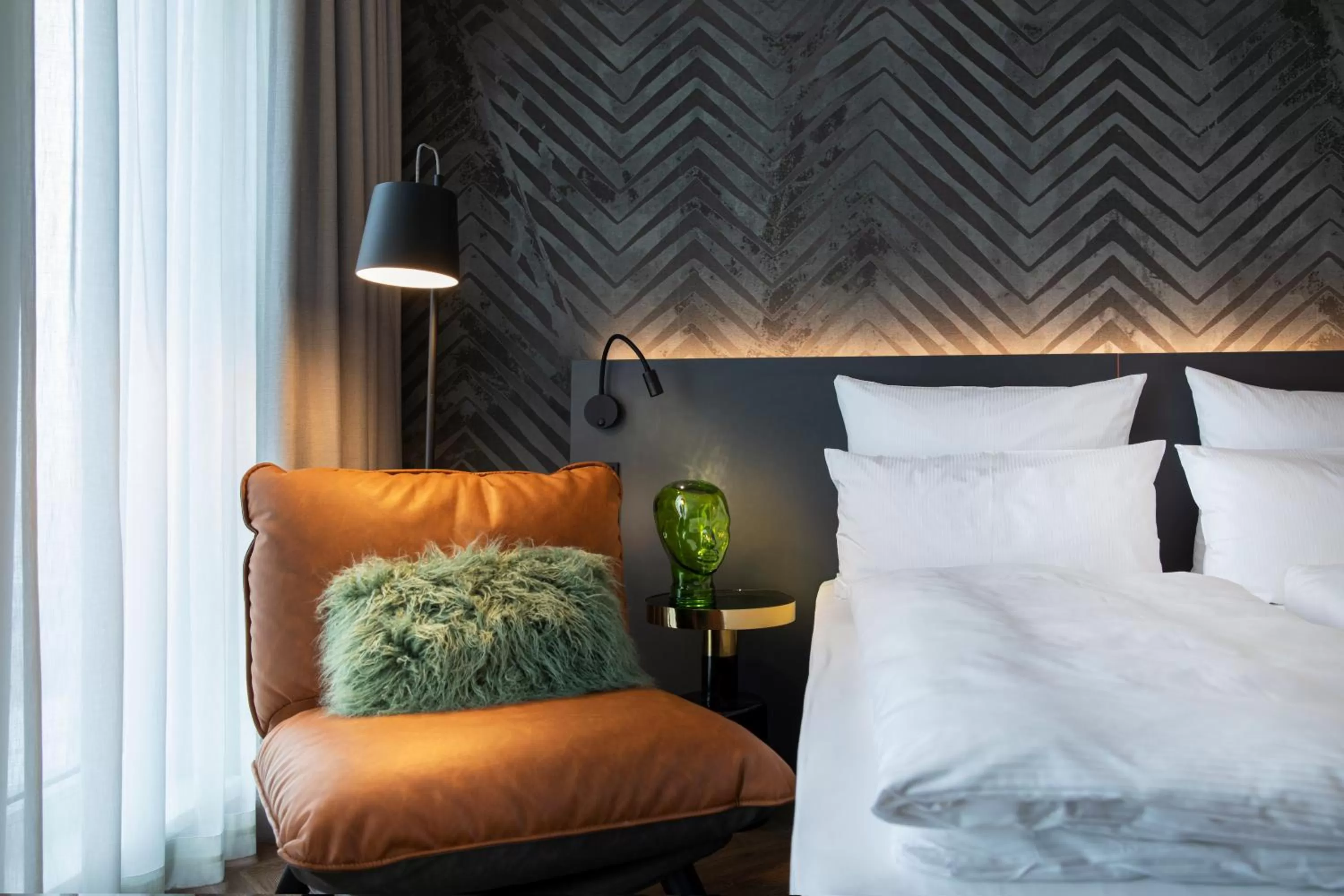 Photo of the whole room, Bed in LOGINN Hotel Berlin Airport