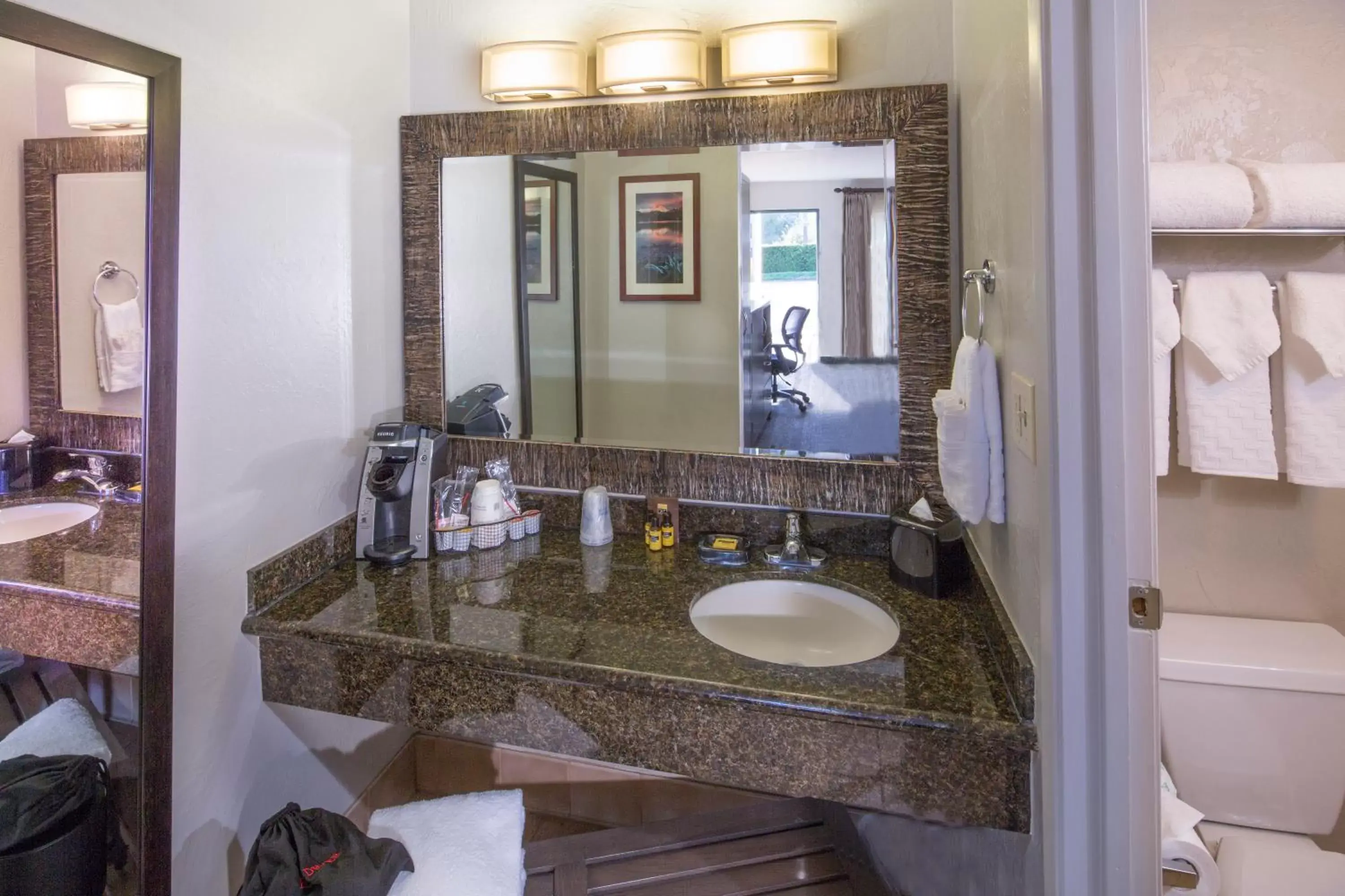 Bathroom in Best Western Plus Hilltop Inn