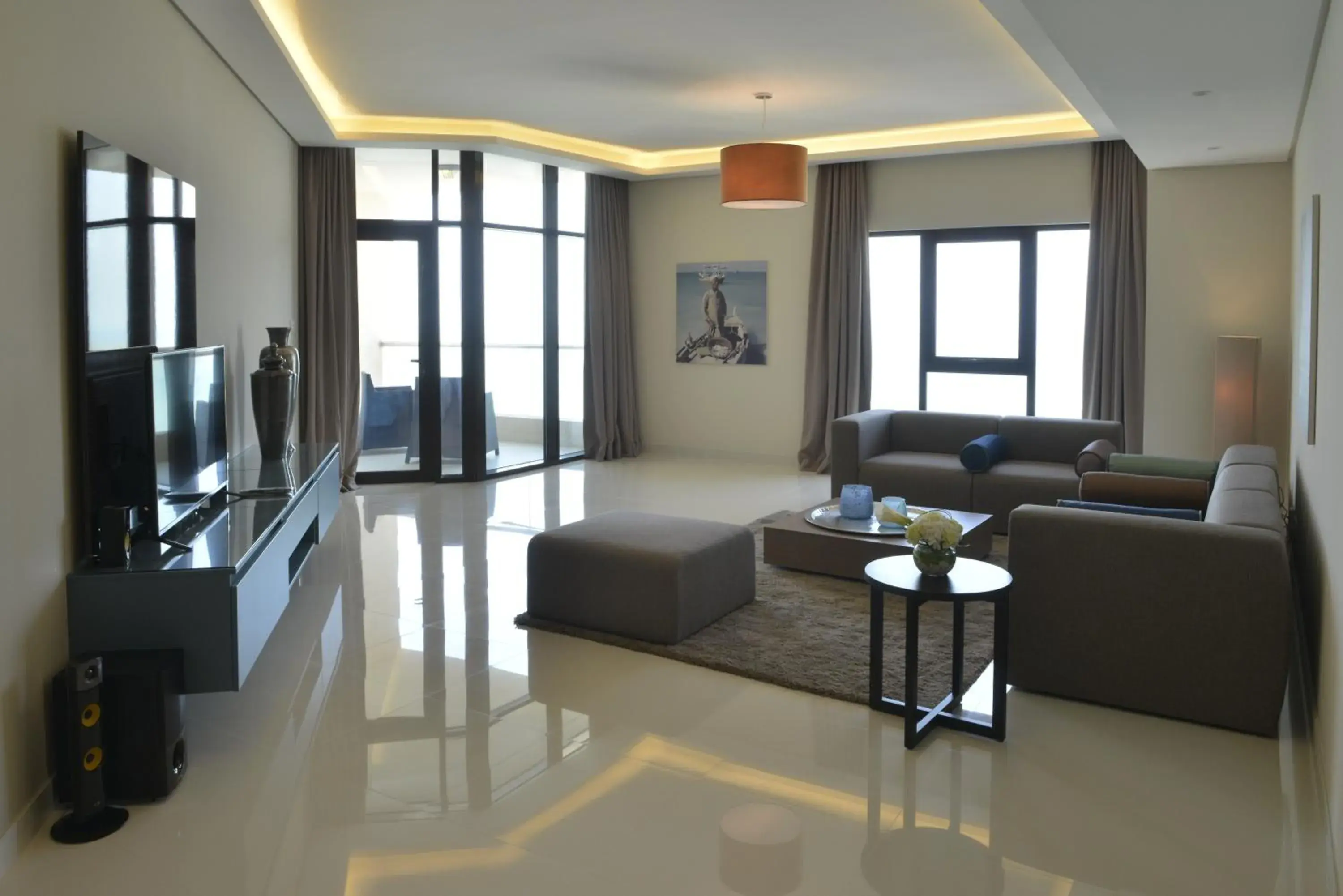 Living room, Seating Area in Lagoona Beach Luxury Resort And Spa