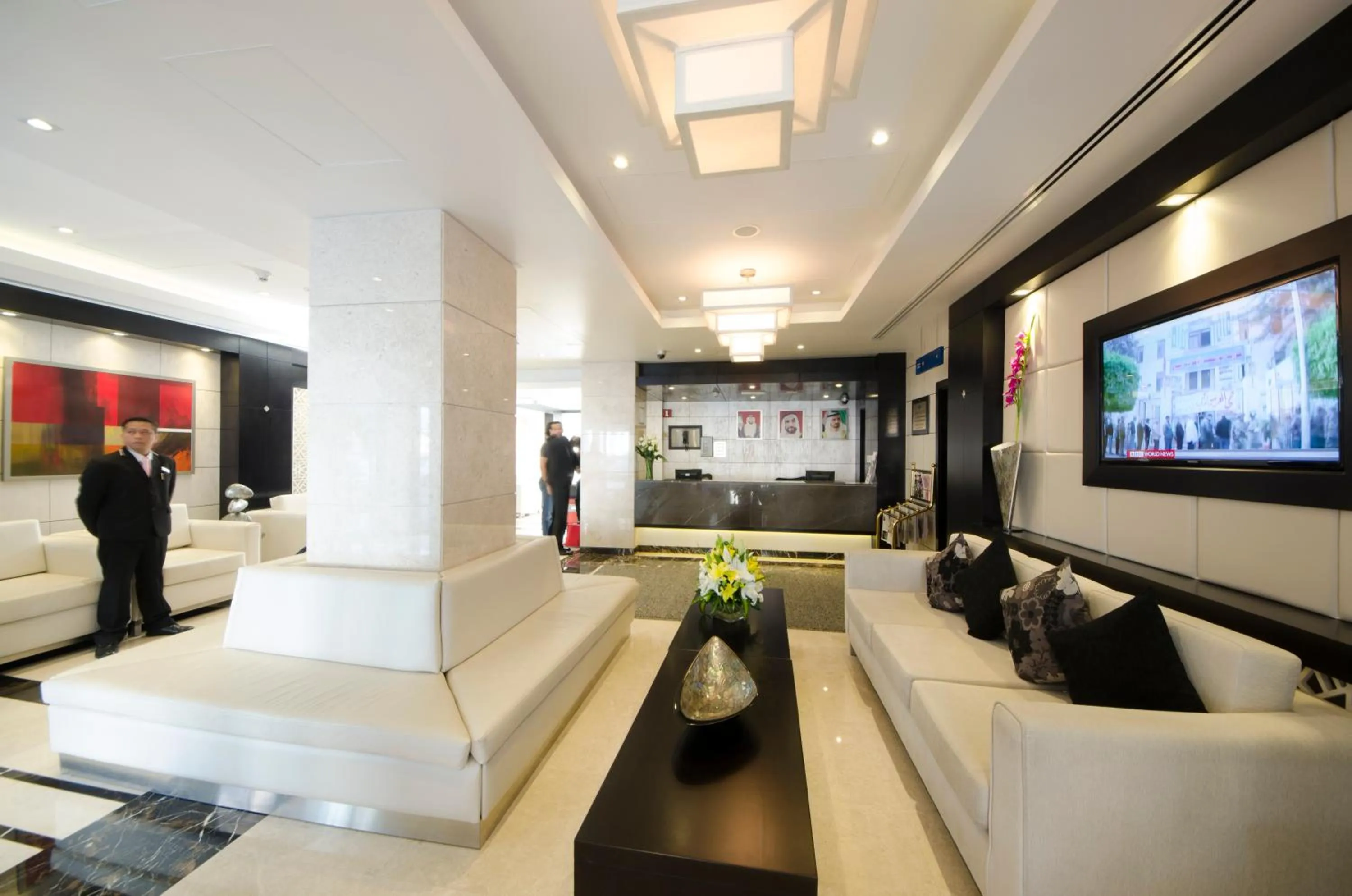 Lobby or reception in The Apartments, Dubai World Trade Centre