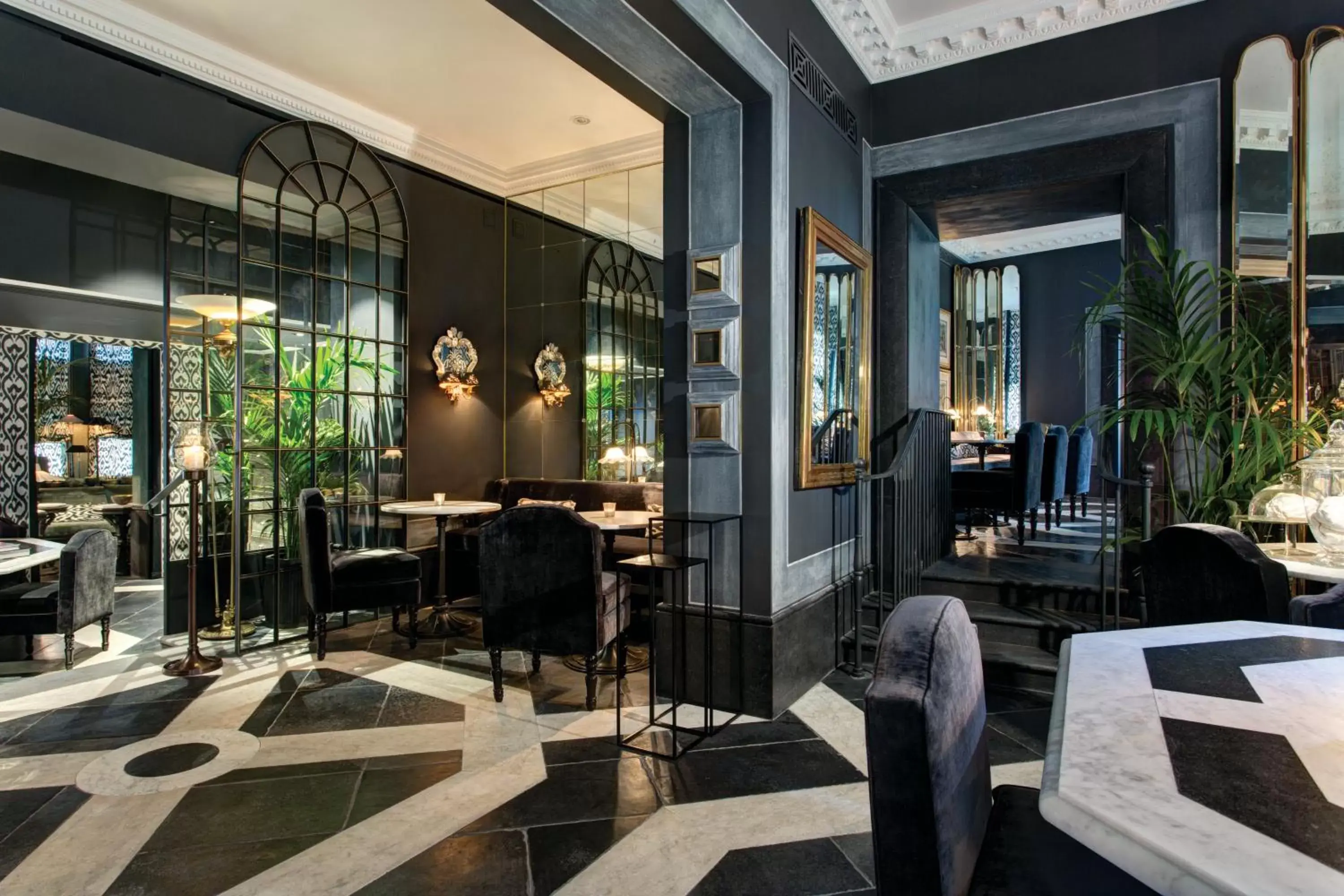 Lobby or reception, Restaurant/Places to Eat in The Franklin London - Starhotels Collezione