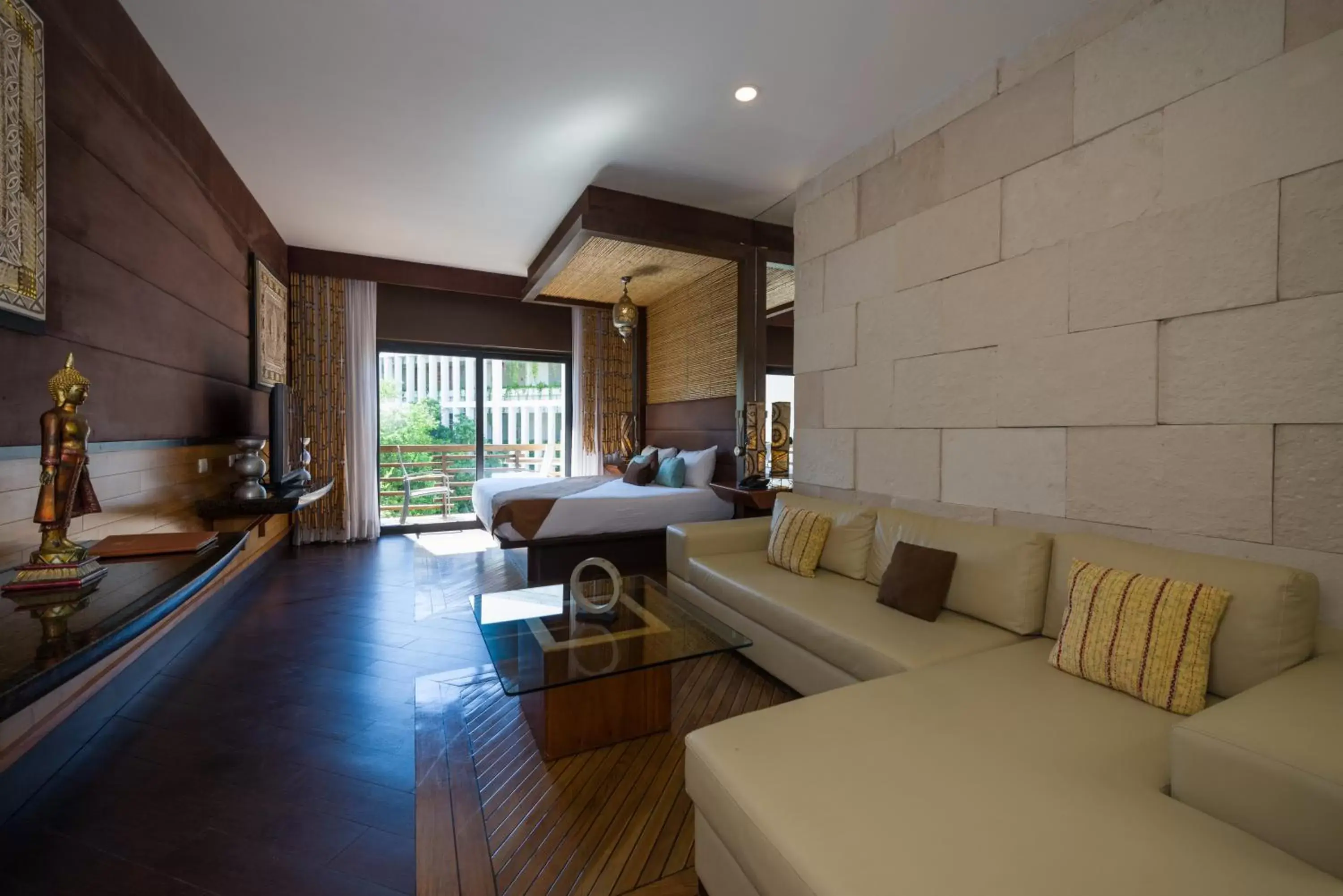 Living room in La Divina by Aldea Thai Living room in La Divina by Aldea Thai