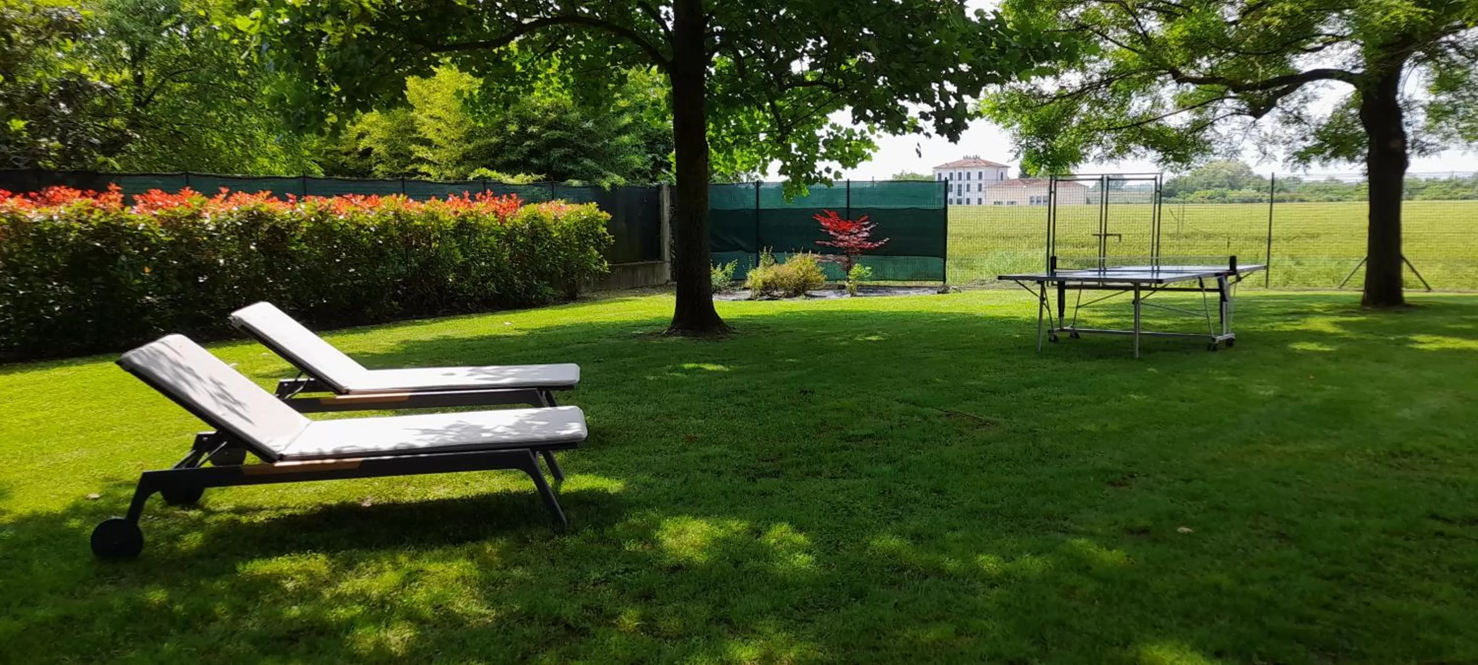 Garden in B&B Residence il Ciliegio , Via Villa Superiore 93 Luzzara