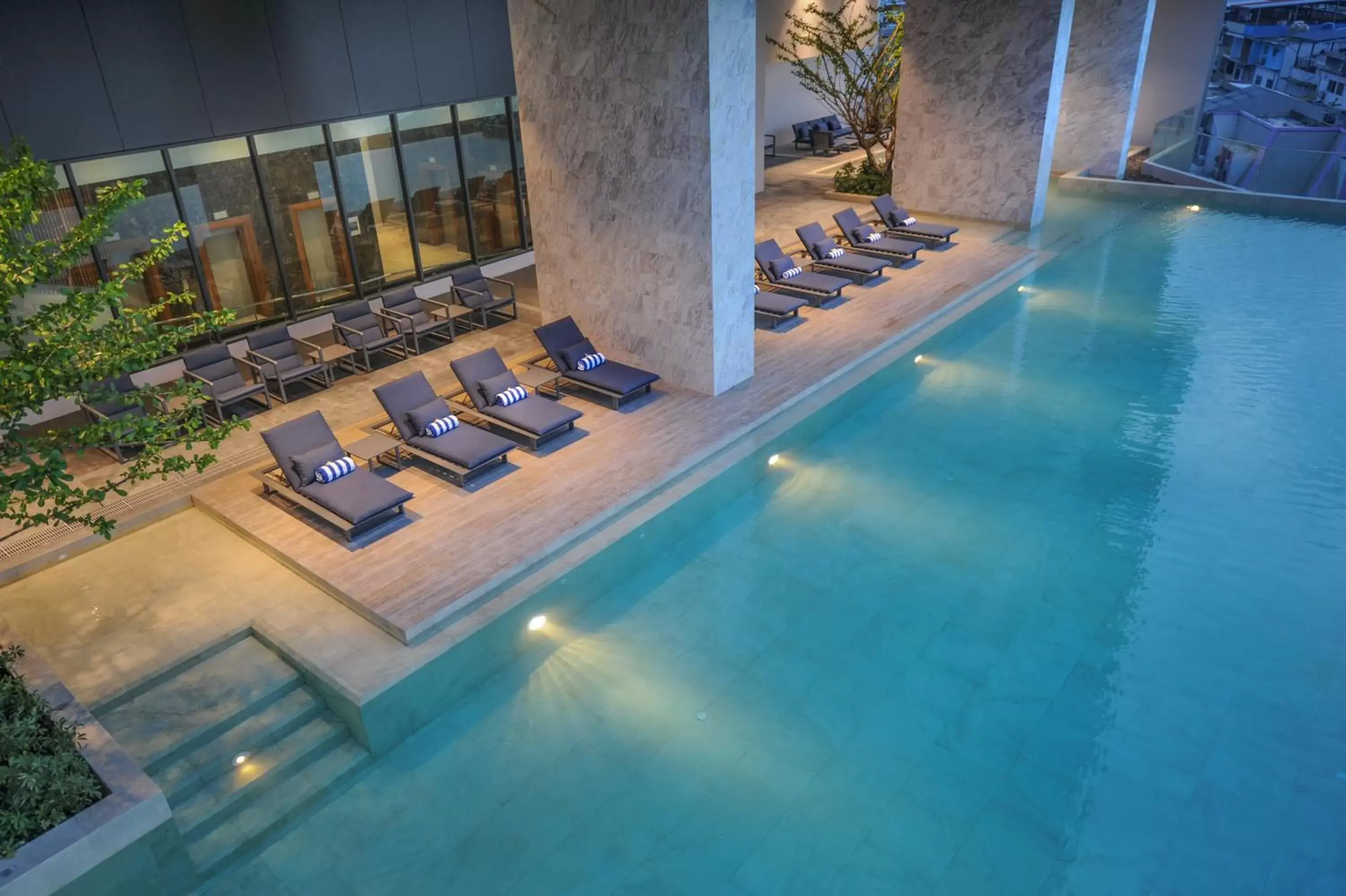 Swimming Pool in Oakwood Hotel & Residence Sriracha - SHA Extra Plus