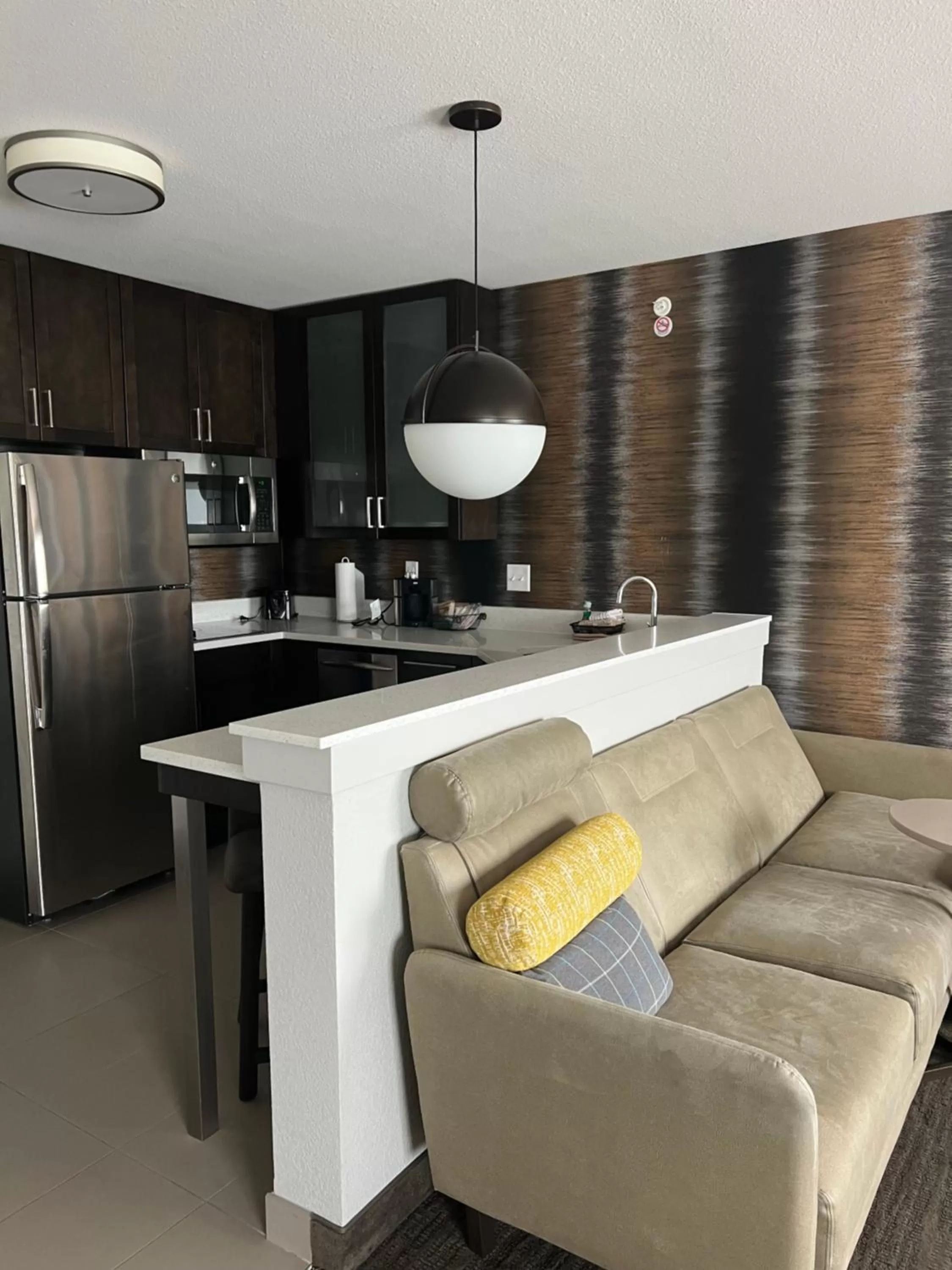 kitchen in Residence Inn by Marriott Lafayette