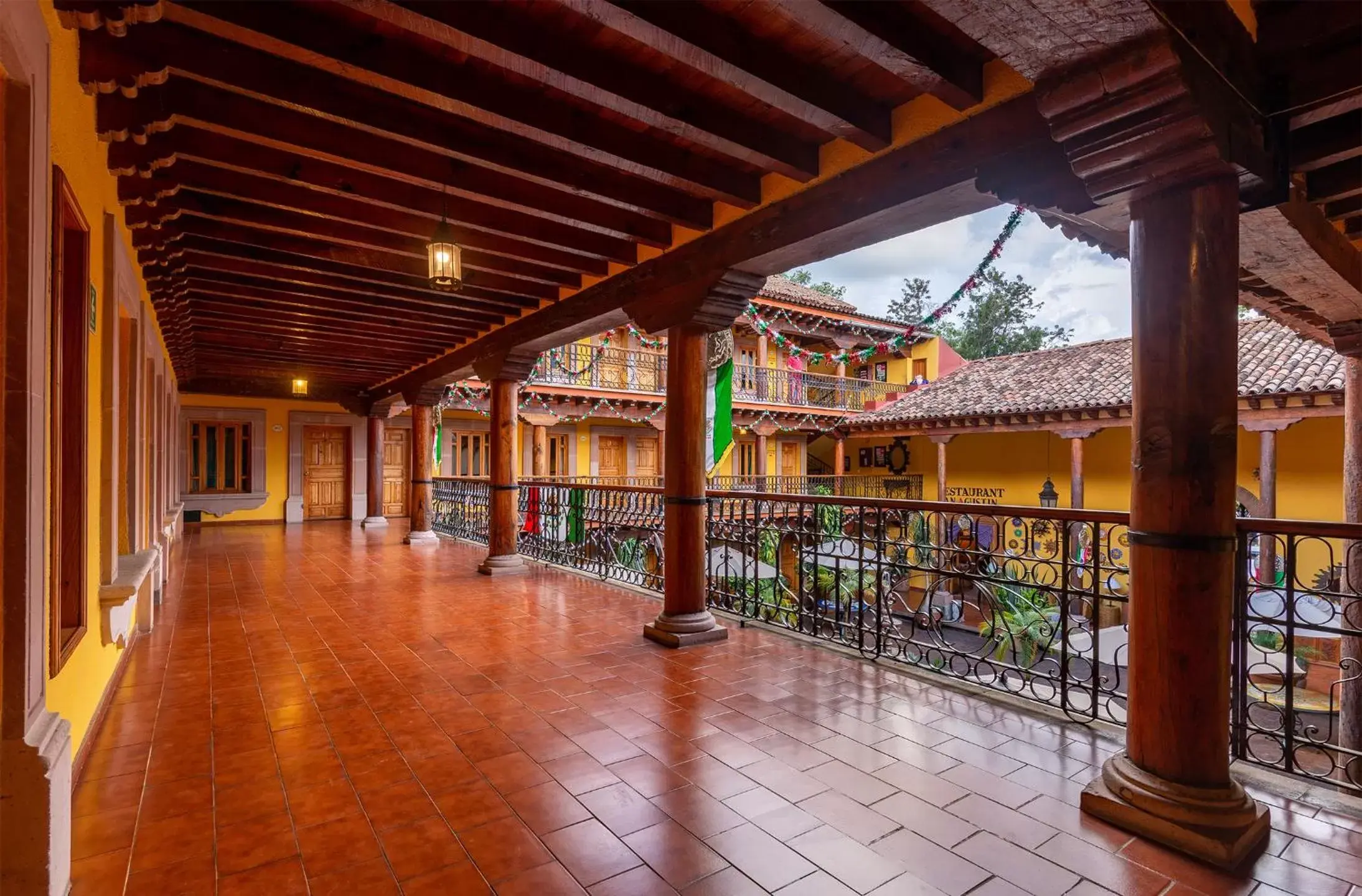 Balcony/Terrace in Hotel la Parroquia