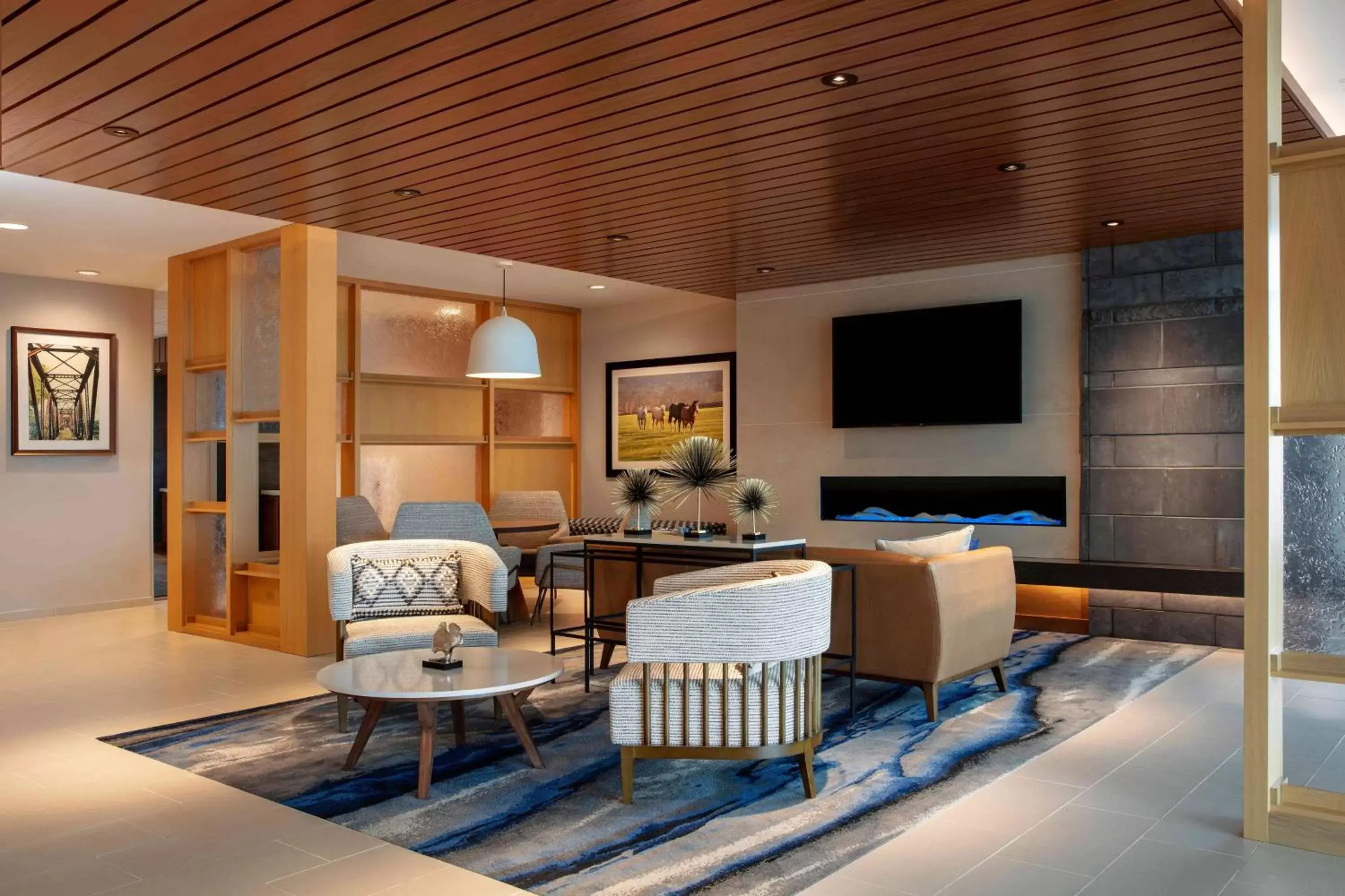Lobby or reception, Seating Area in Fairfield by Marriott Inn & Suites Lewisburg