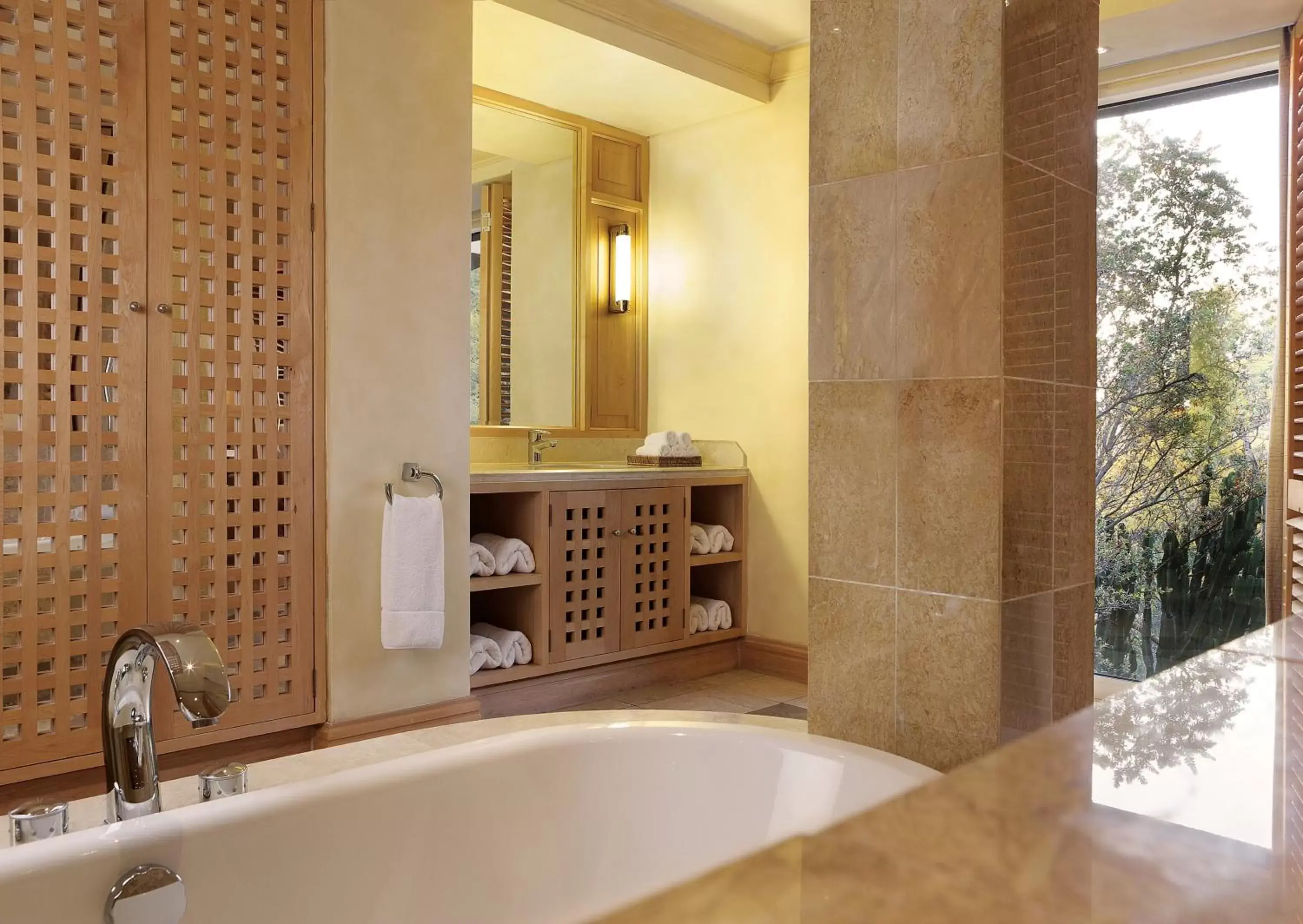 Bathroom in Saxon Hotel, Villas & Spa